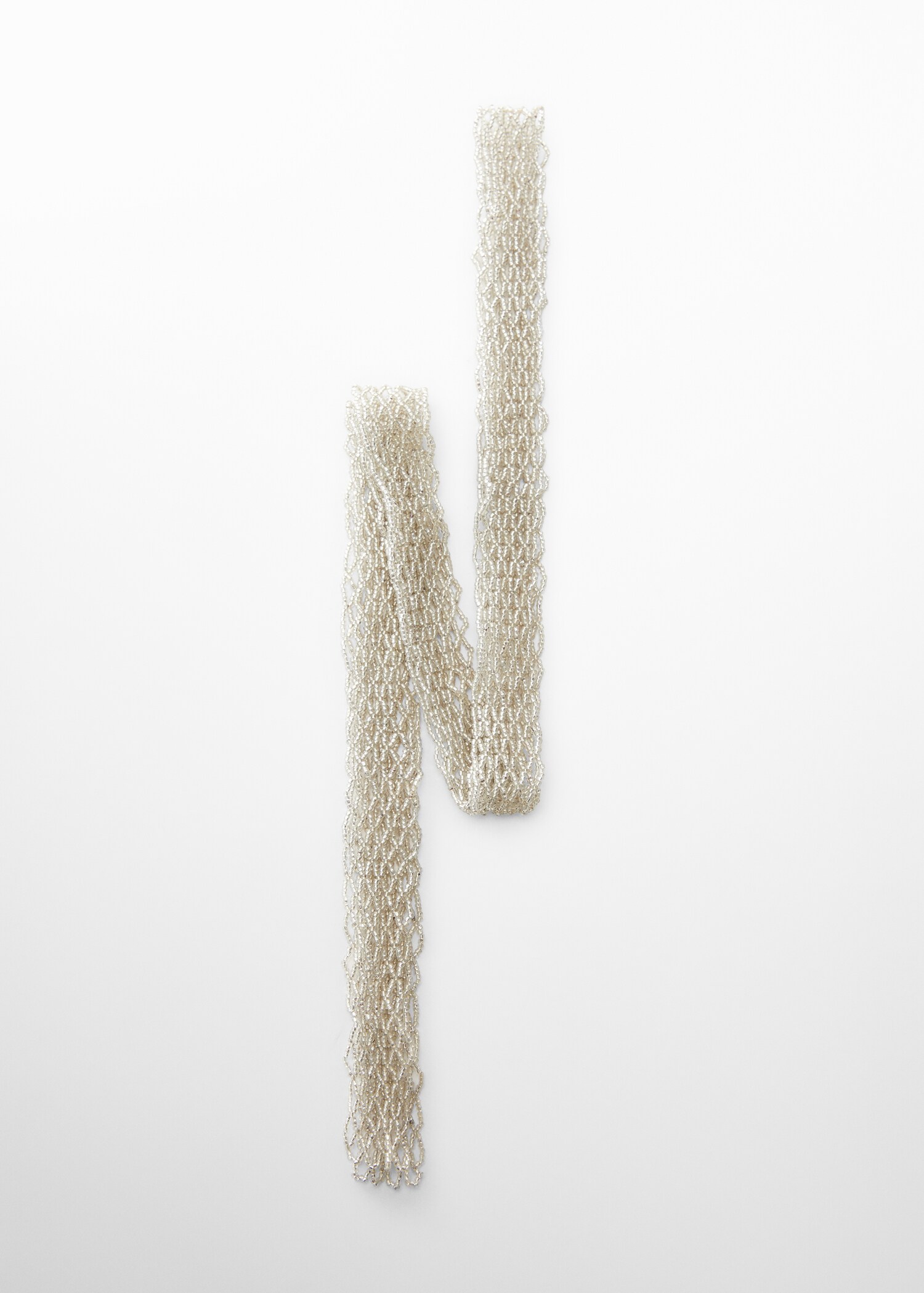 Crystal bead scarf - Article without model