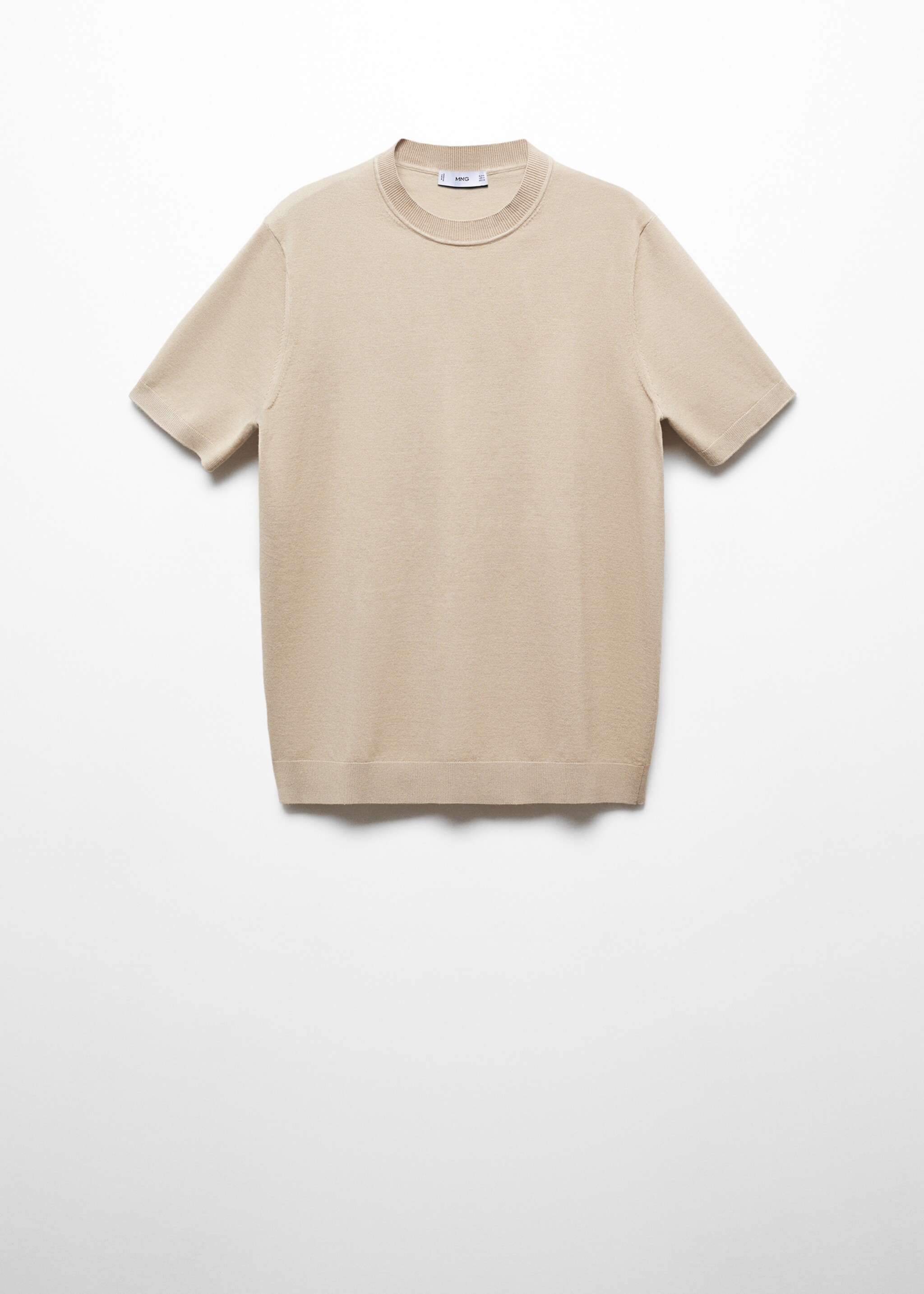 Fine-knit T-shirt - Article without model