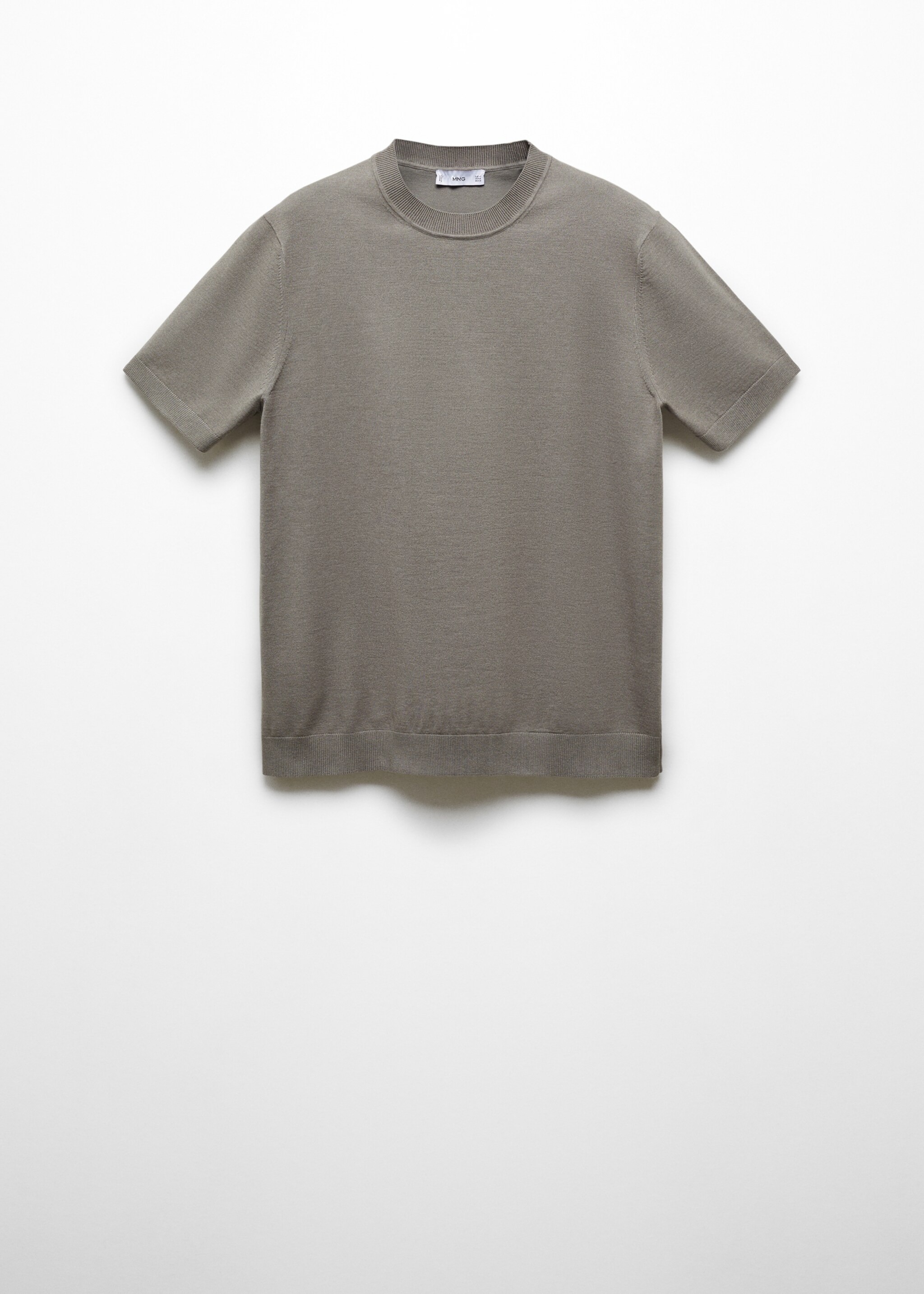 Fijngebreid T-shirt - Artikel zonder model