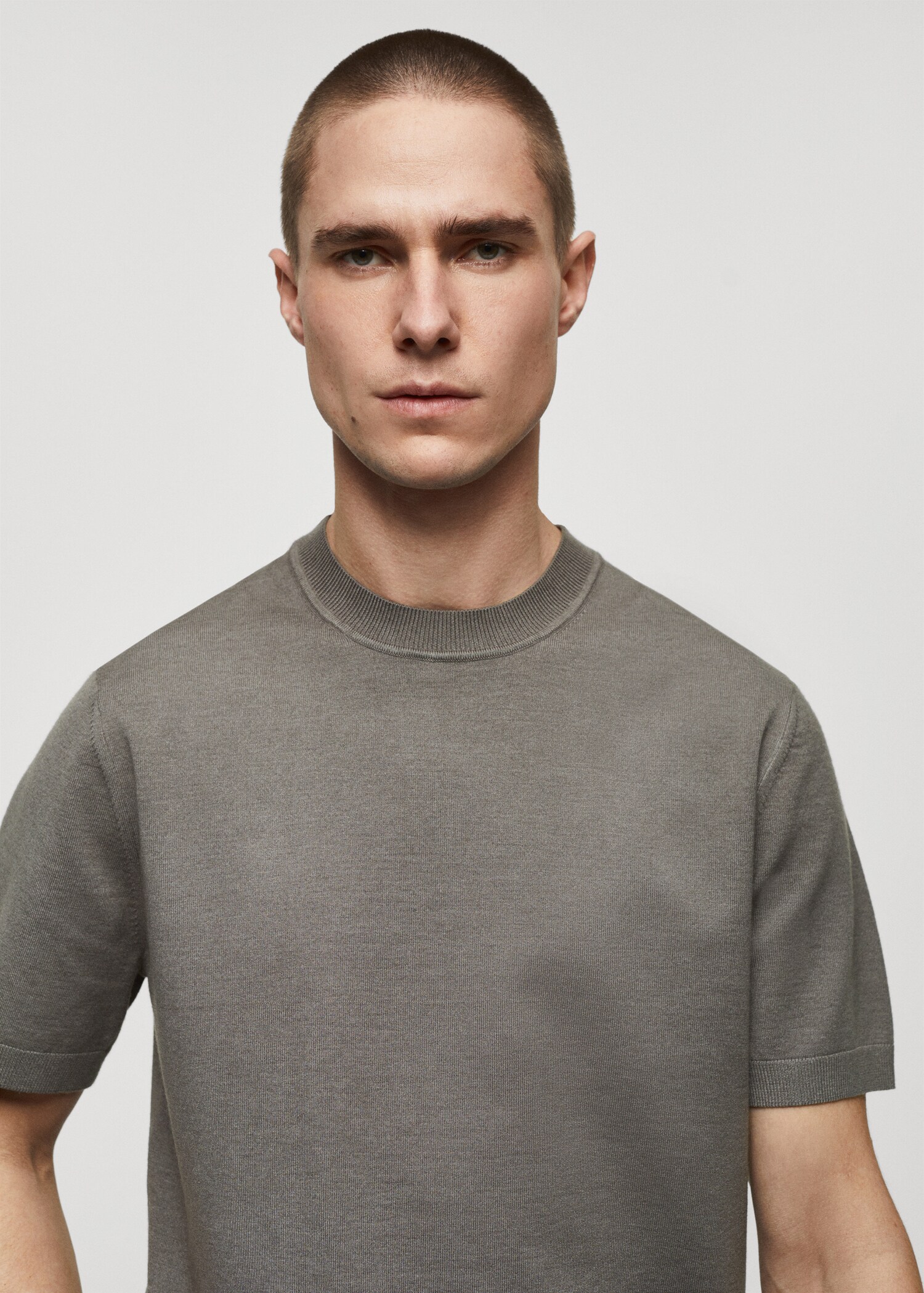 T-shirt en maille fine - Détail de l'article 1