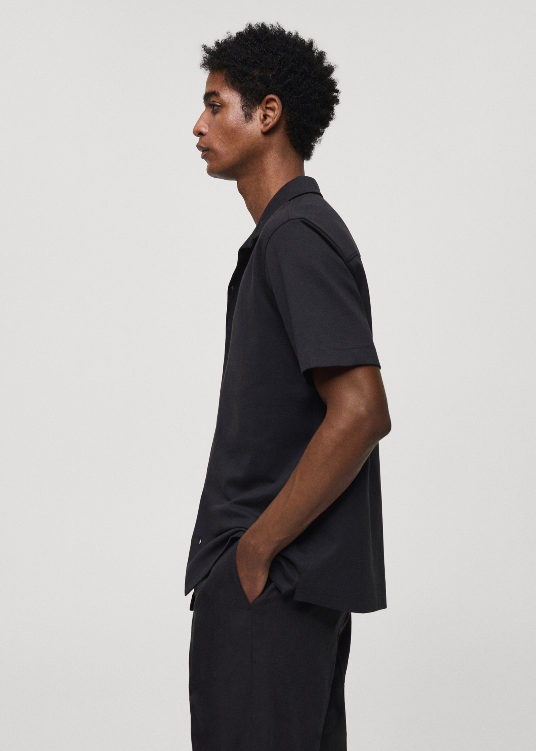 Chemise coton manches courtes - Détail de l'article 2