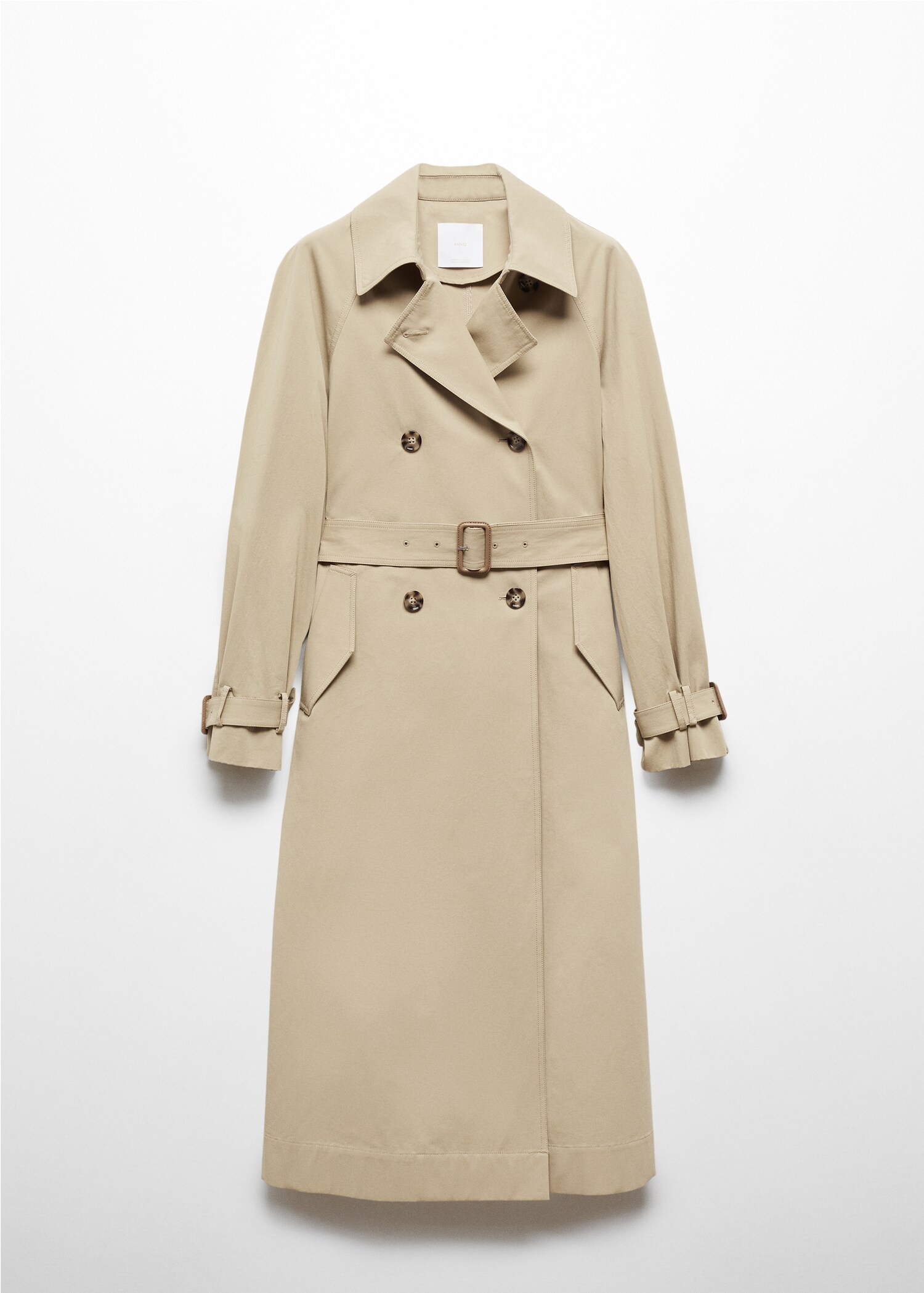 Trench algodón doble botonadura - Artículo sin modelo