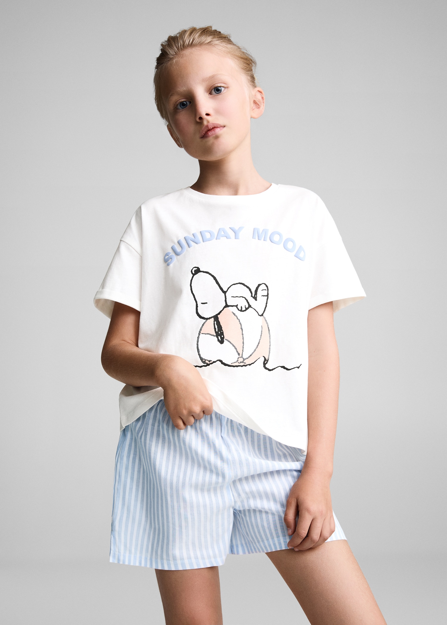 Pijama corto Snoopy - Main Image