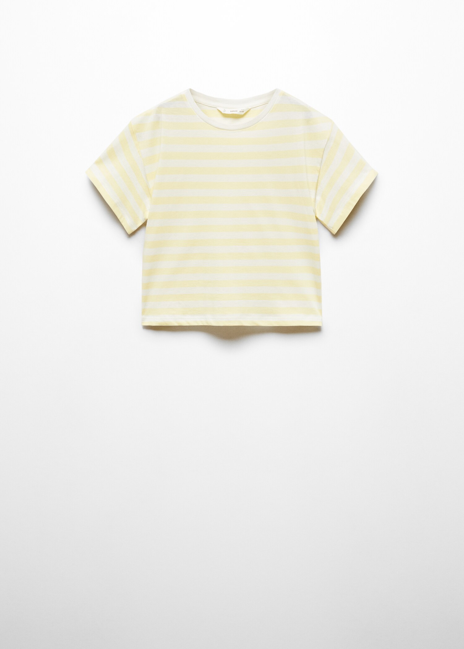 Striped cotton T-shirt - Article without model