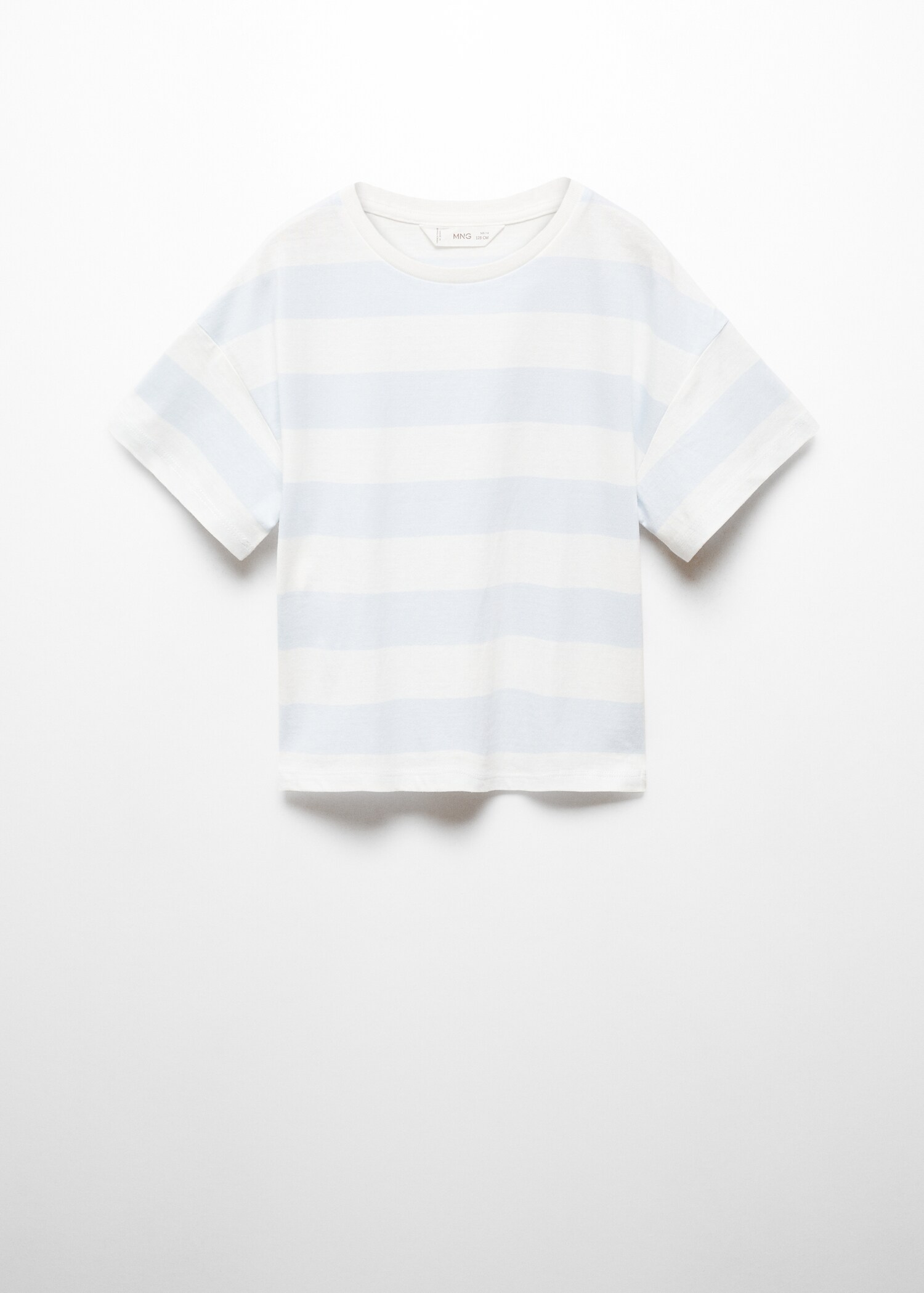Striped cotton T-shirt - Article without model