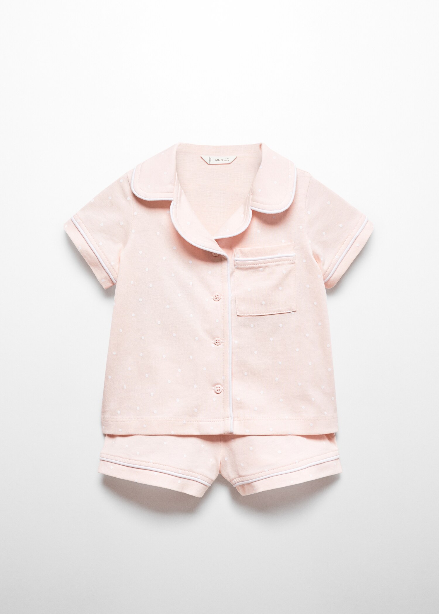 Short polka-dot pyjamas - Article without model