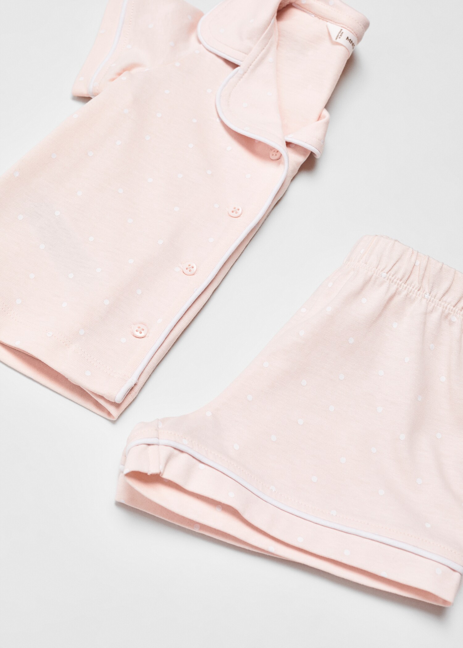 Short polka-dot pyjamas - Details of the article 8