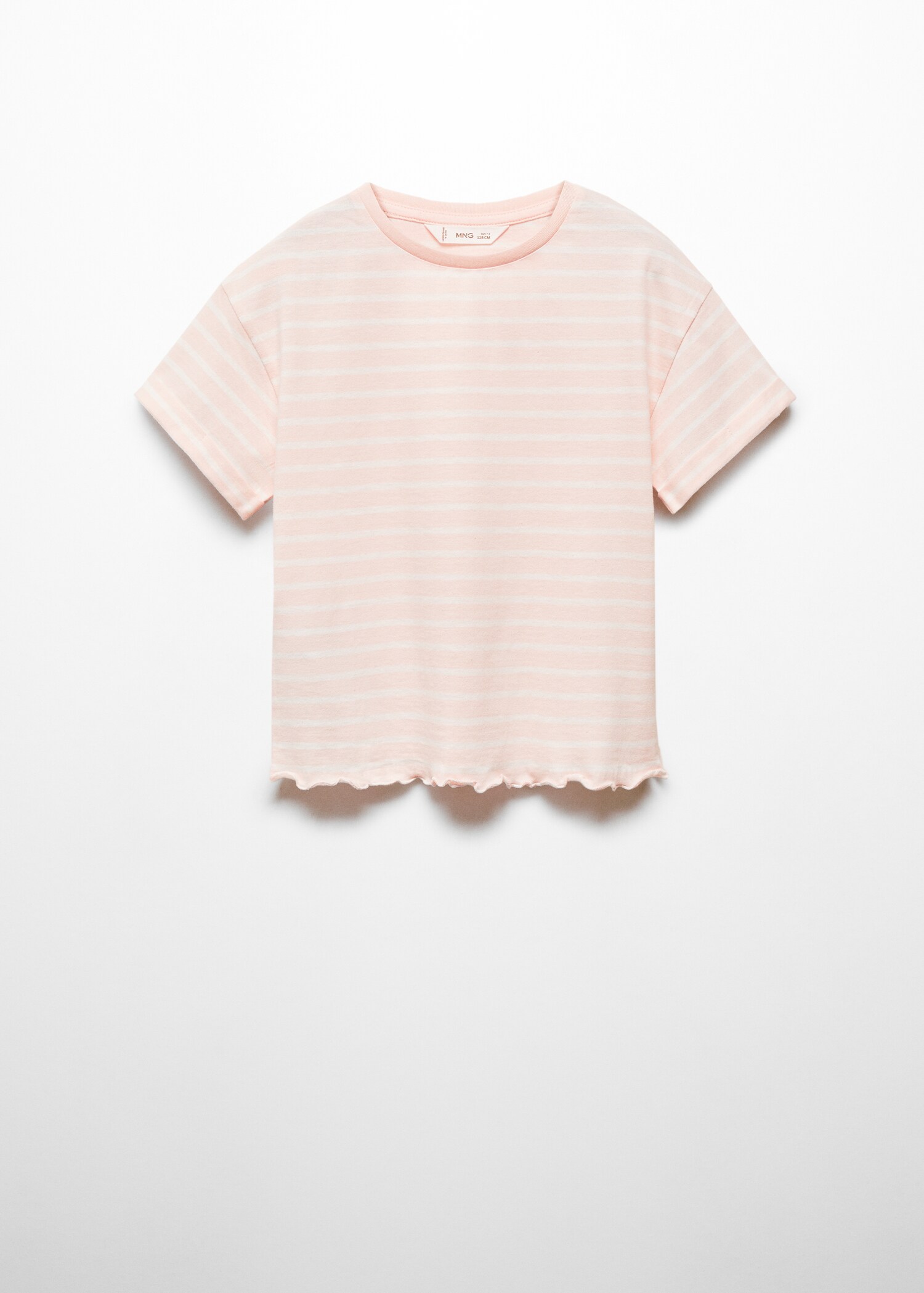 Striped cotton T-shirt - Article without model