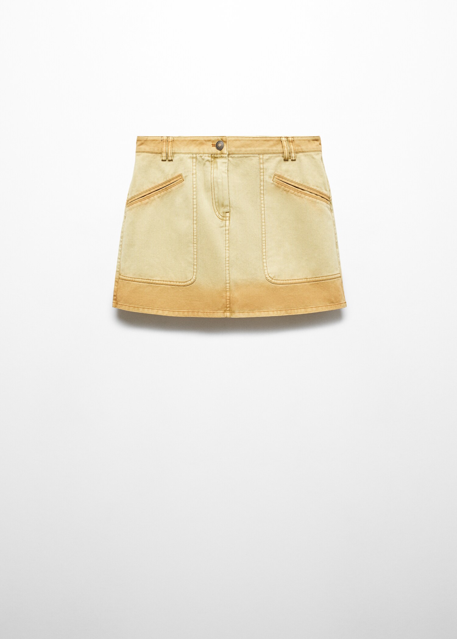 Denim mini-skirt - Article without model