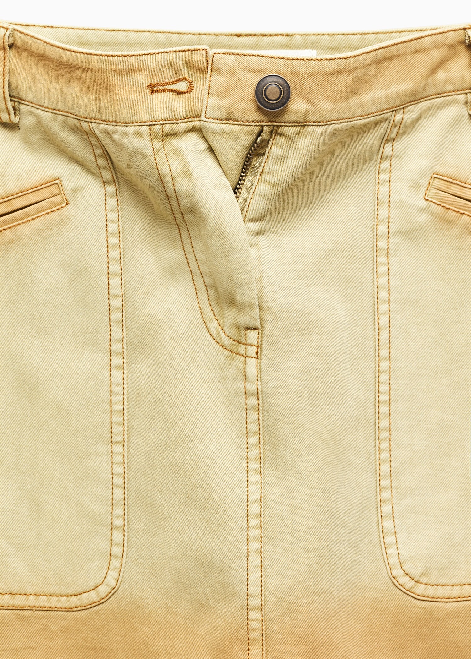 Denim mini-skirt - Details of the article 8