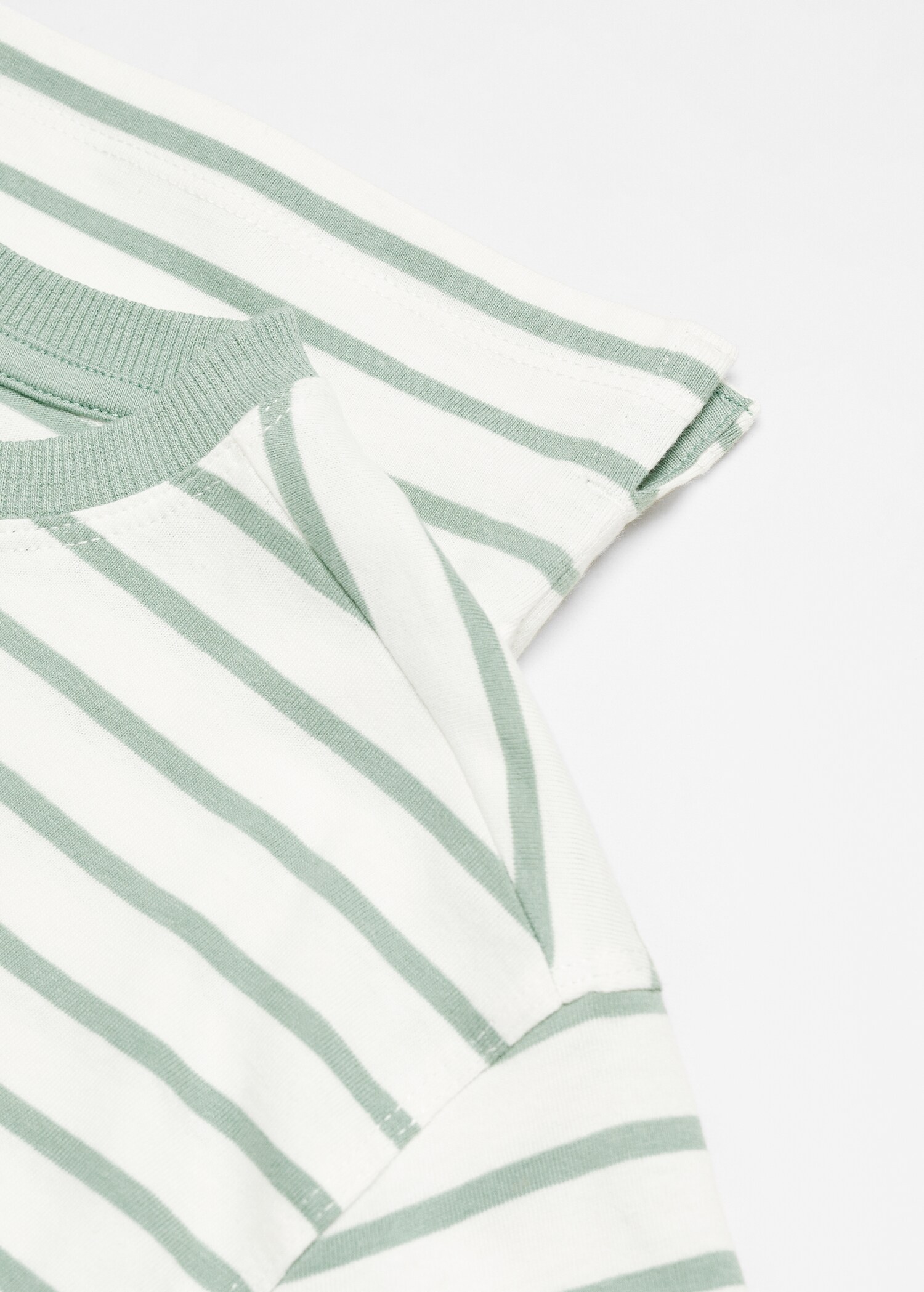 Randig bomull t-shirt - Detaljer om artikeln 8