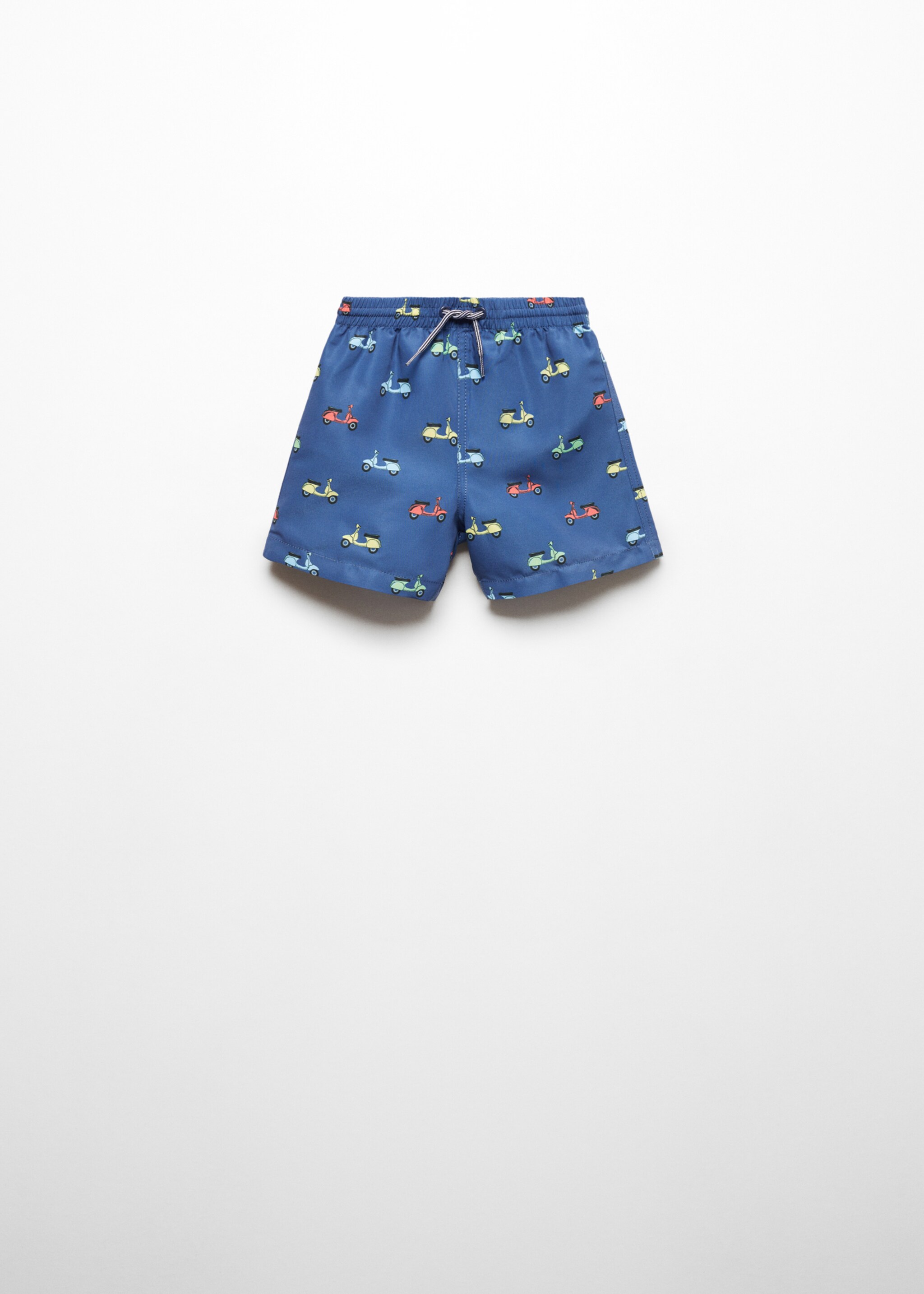Scooter print swimming trunk - Article without model