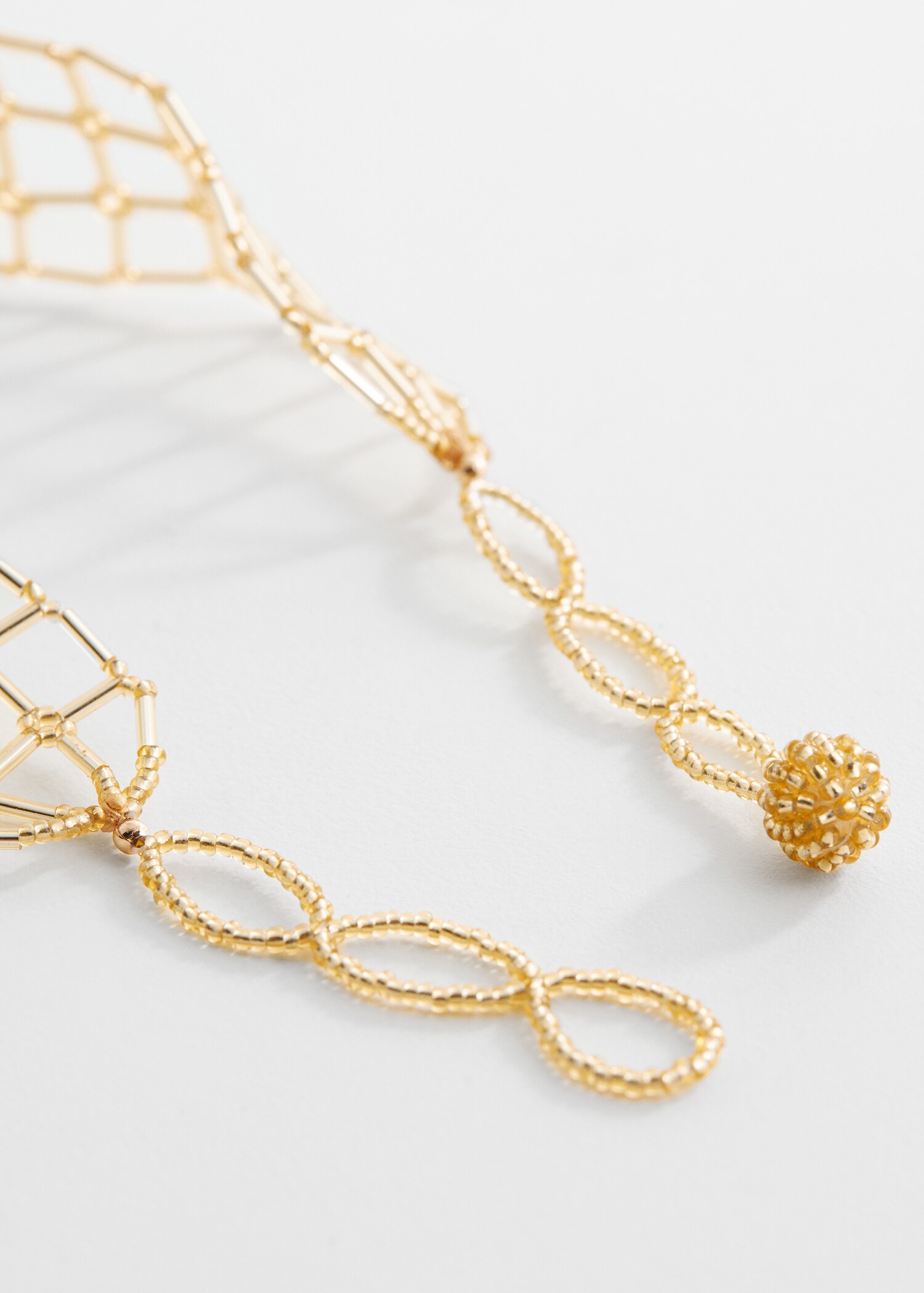 Collana chocker cristalli - Piano medio