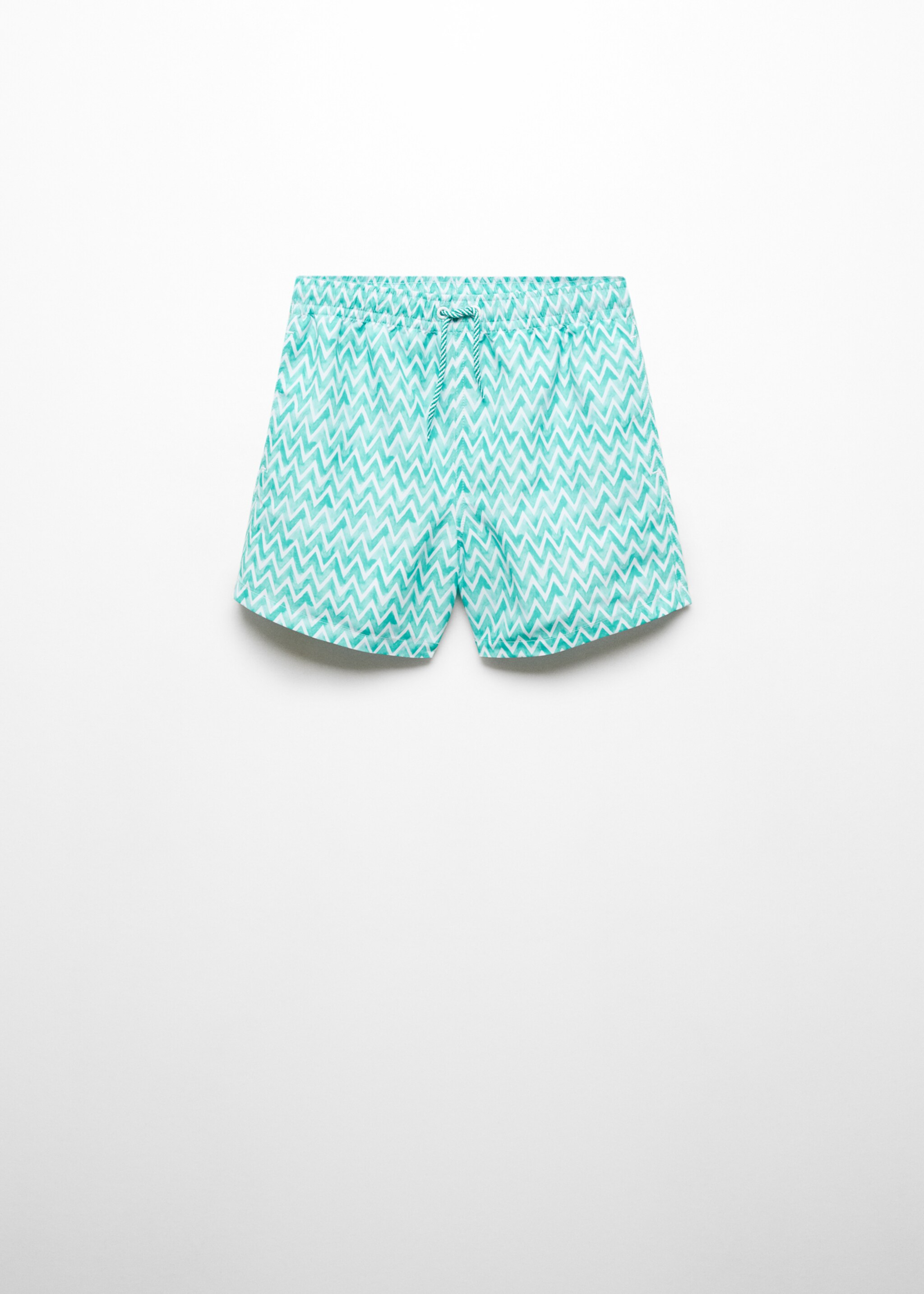 Maillot de bain imprimé zig-zag - Article sans modèle