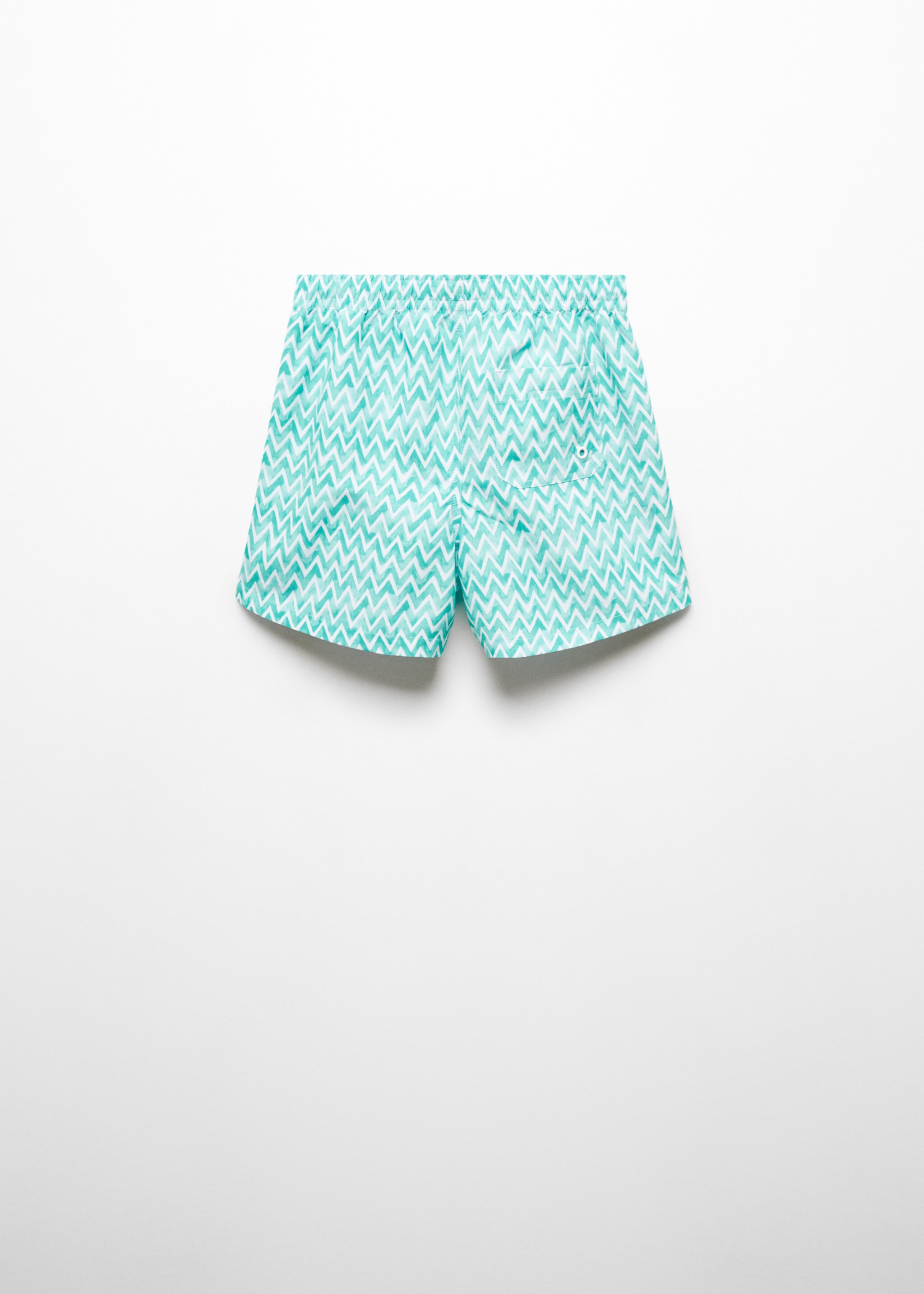 Maillot de bain imprimé zig-zag - Verso de l’article
