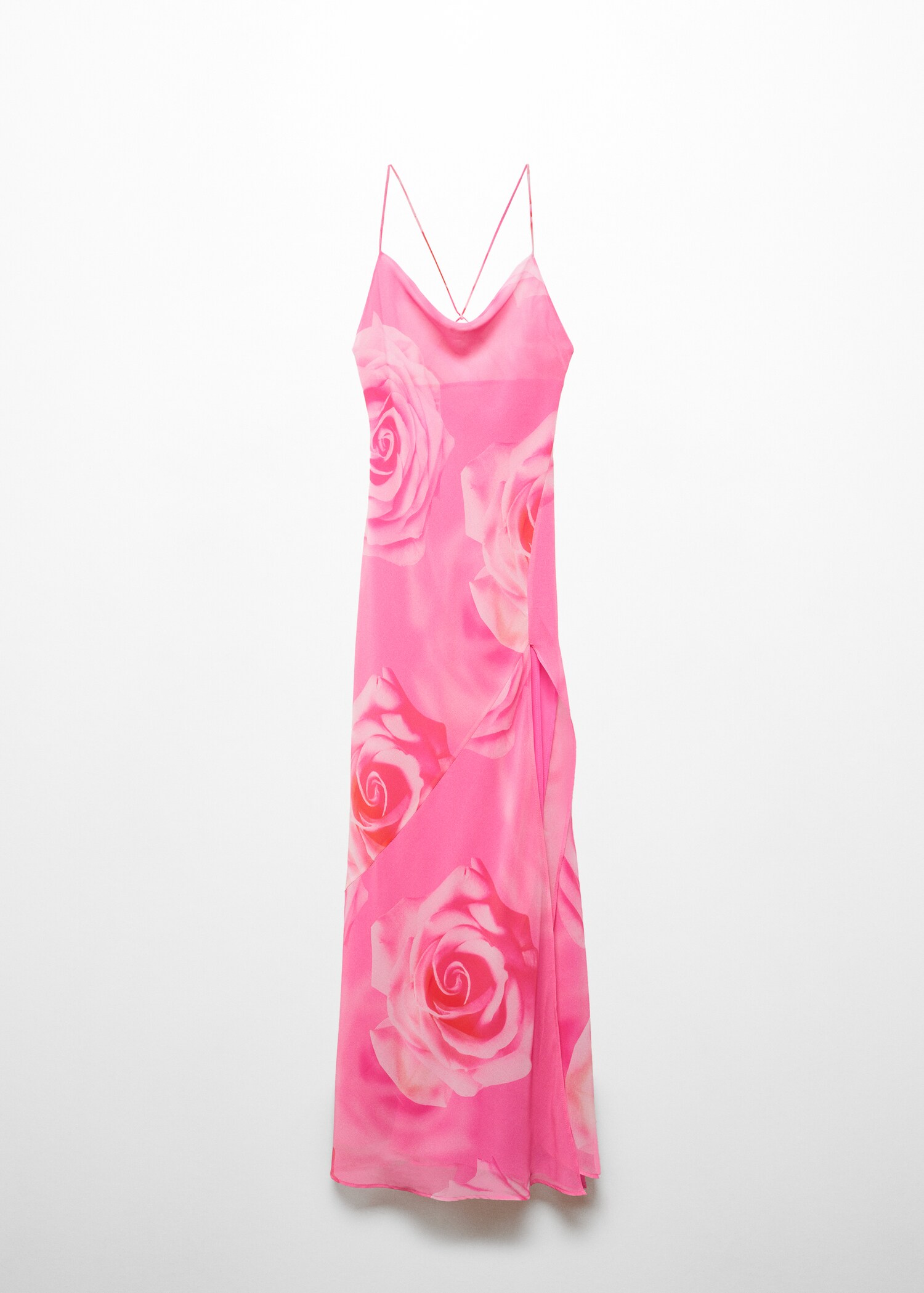 Floral dress with slit - Article without model