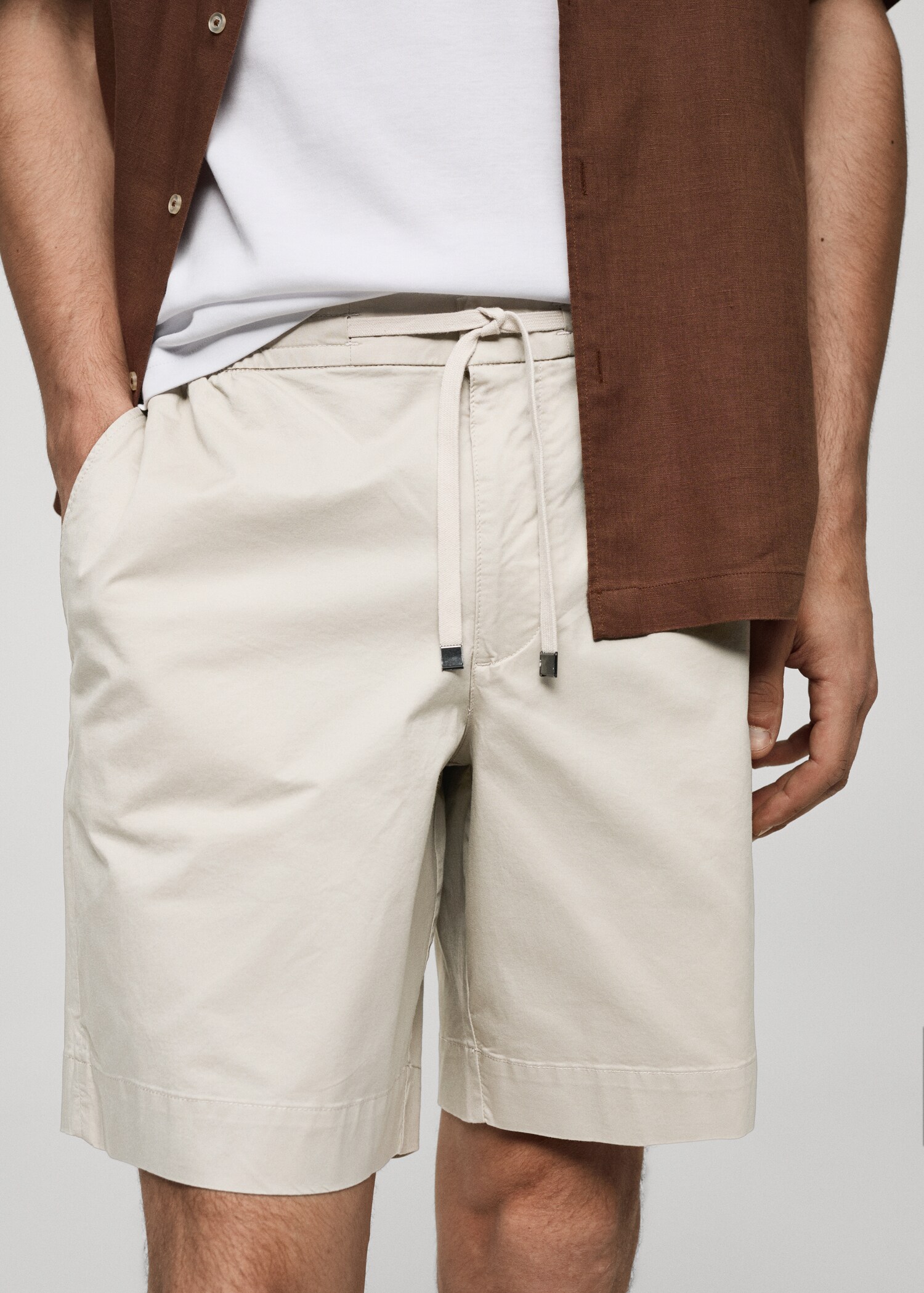 Bermudas slim fit algodón - Detalle del artículo 1