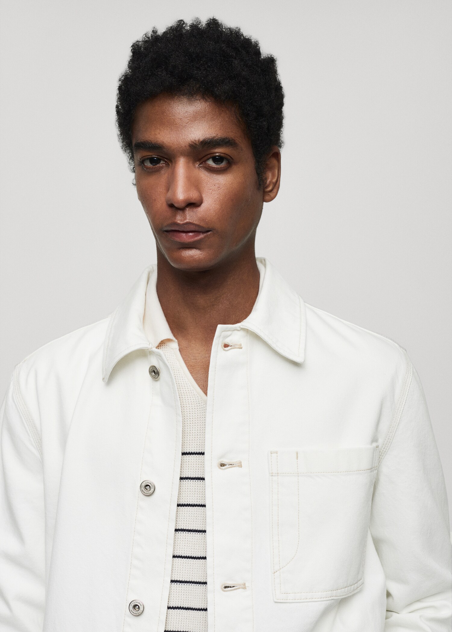 Surchemise 100 % coton poche - Détail de l'article 1