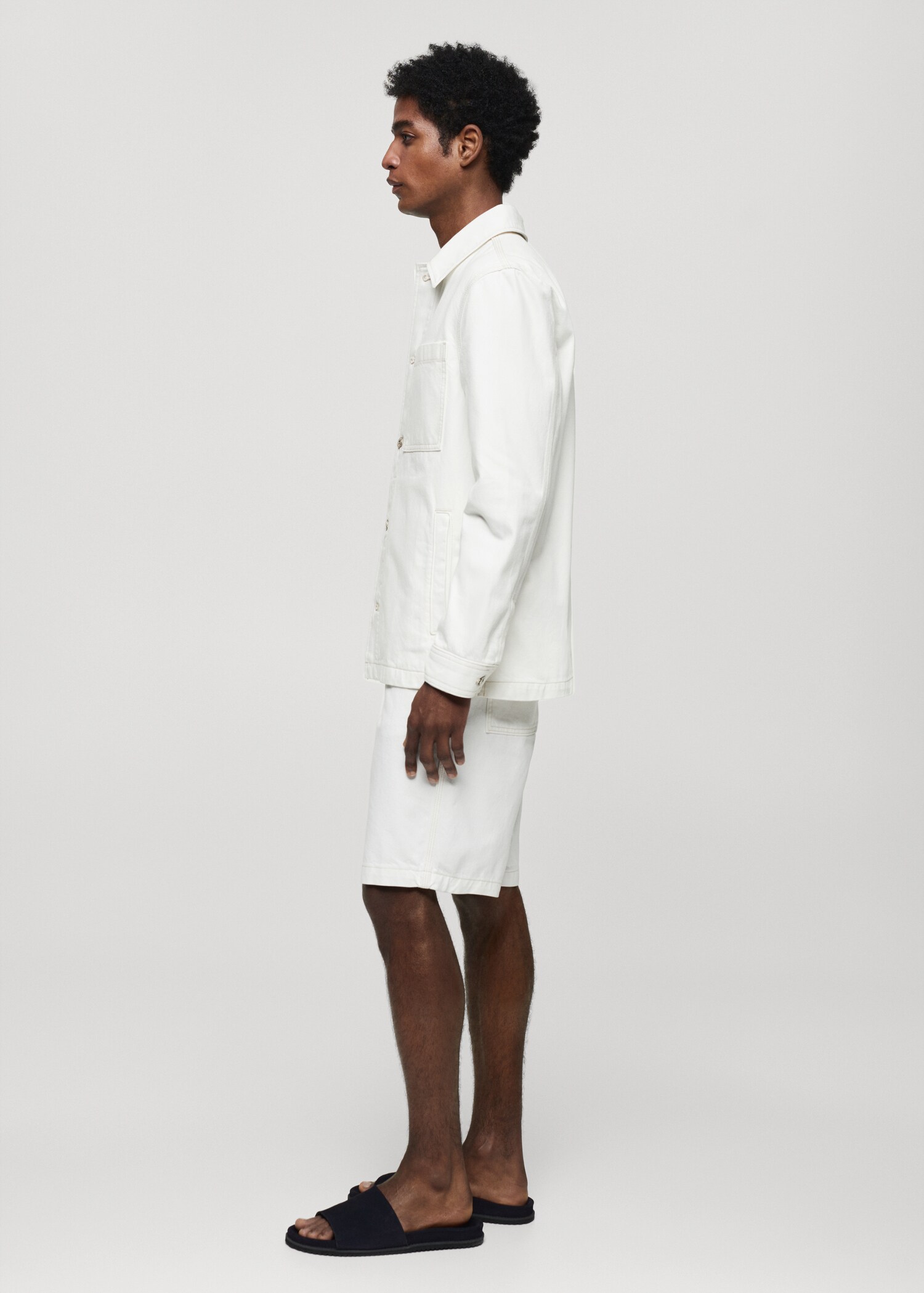Surchemise 100 % coton poche - Détail de l'article 2