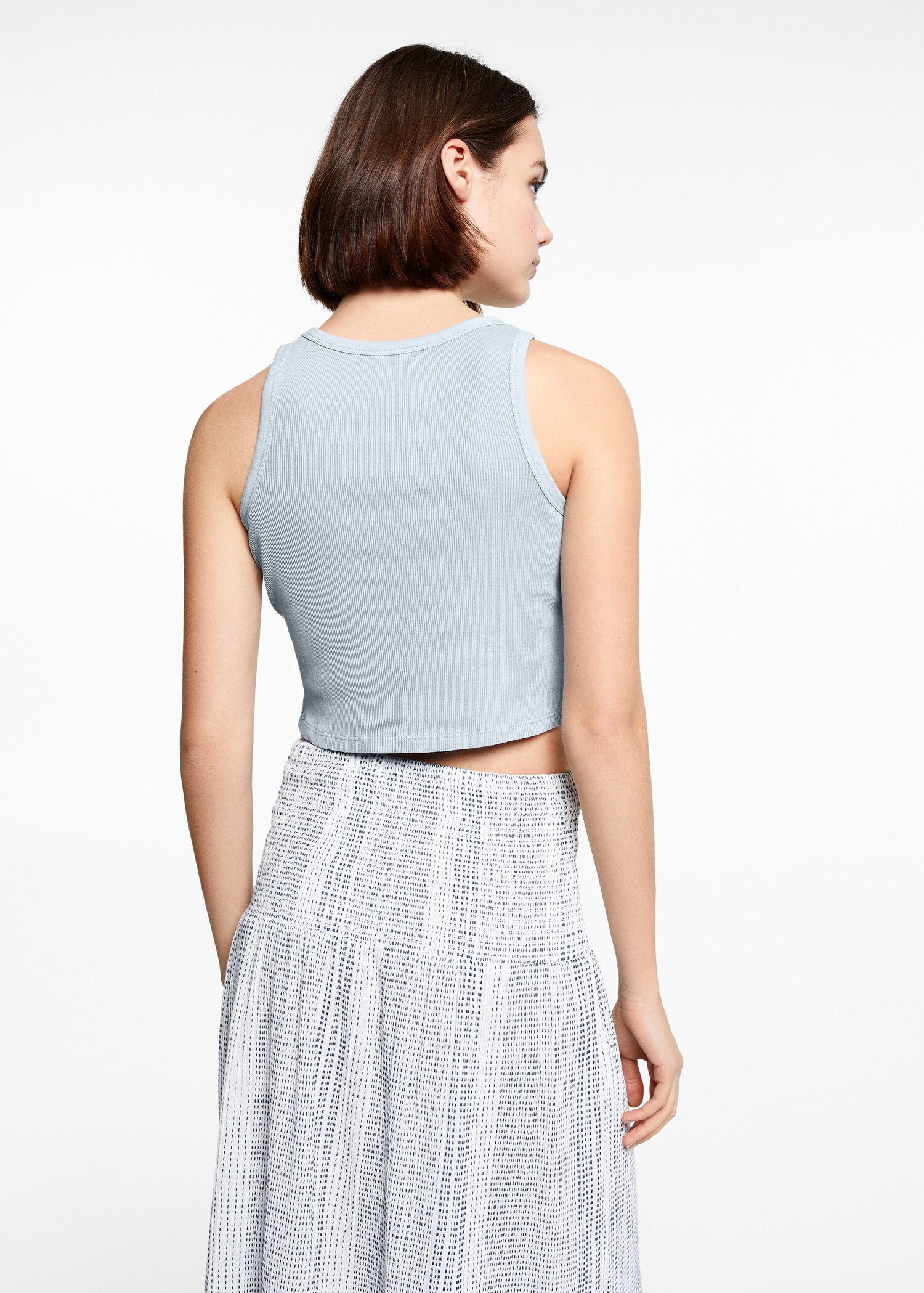 Cotton crop top - Reverse of the article
