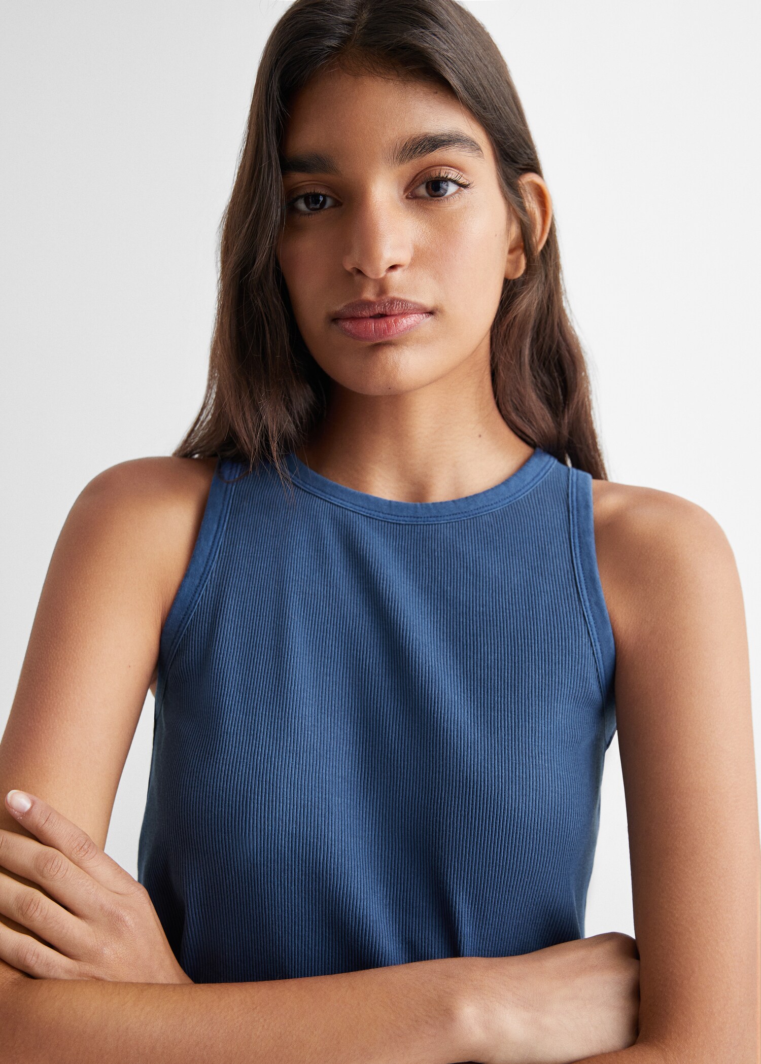 Cotton crop top - Details of the article 1