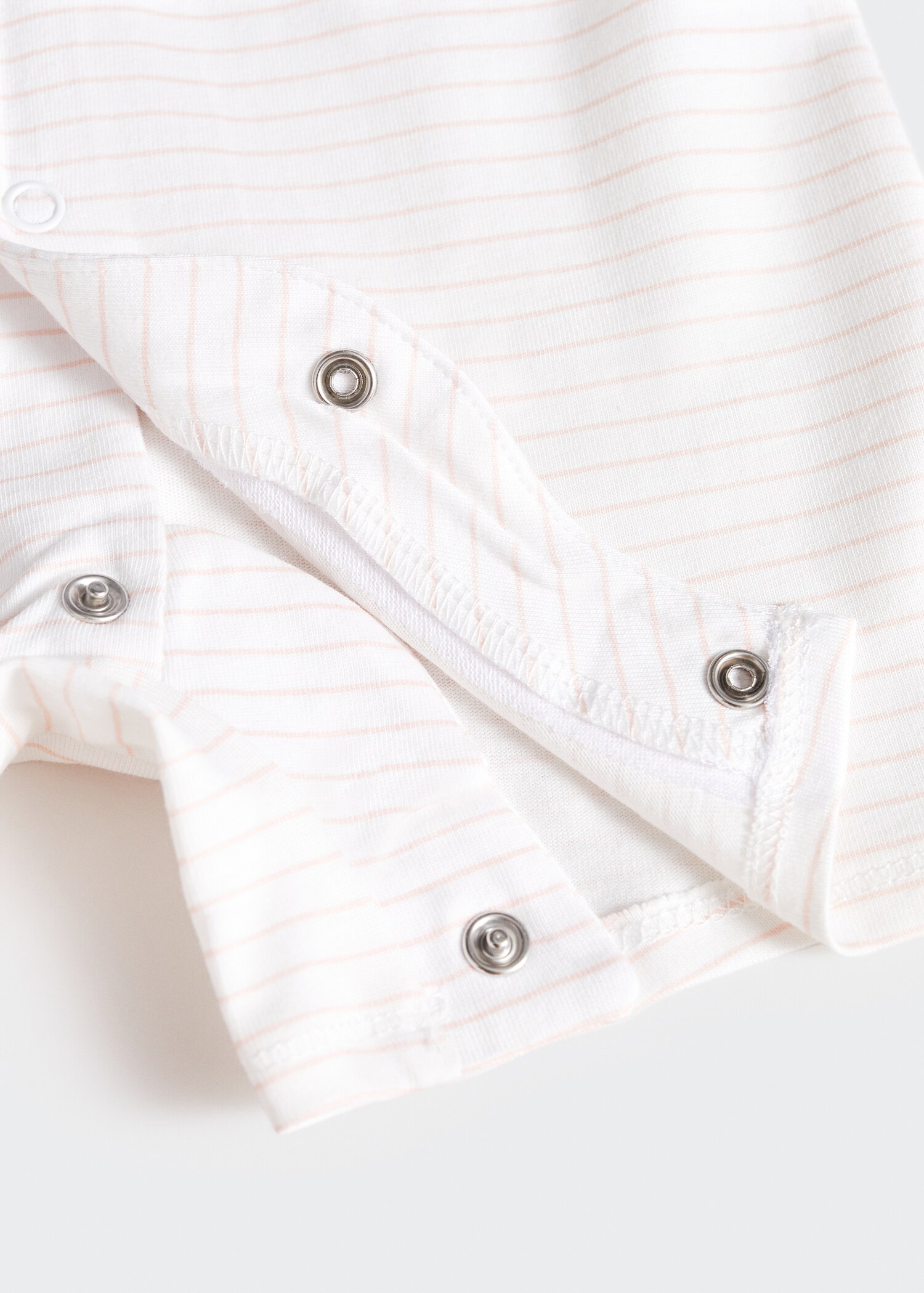 Striped bodysuit pyjamas - Details of the article 8
