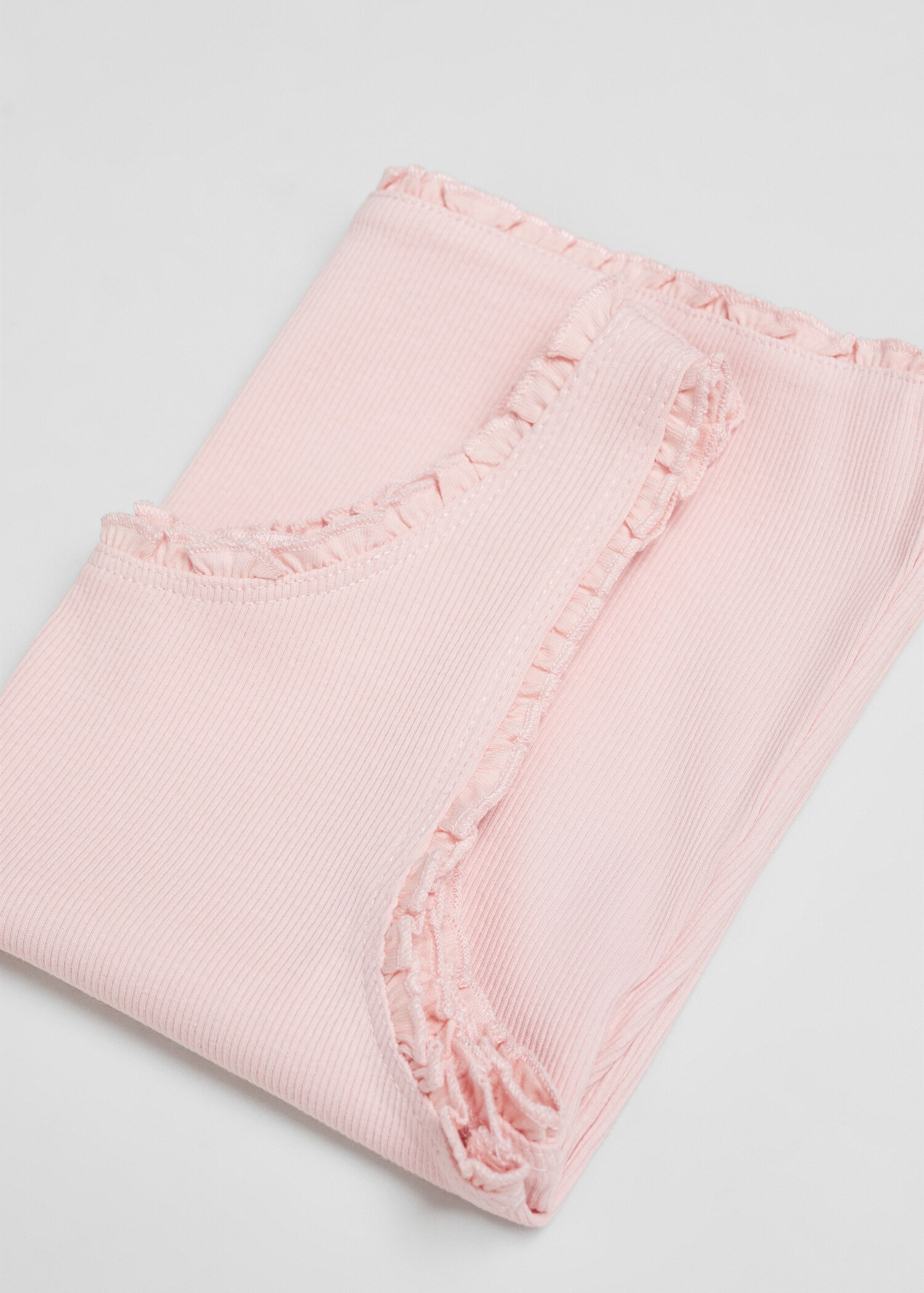 Ribbed strap T-shirt - Details of the article 8
