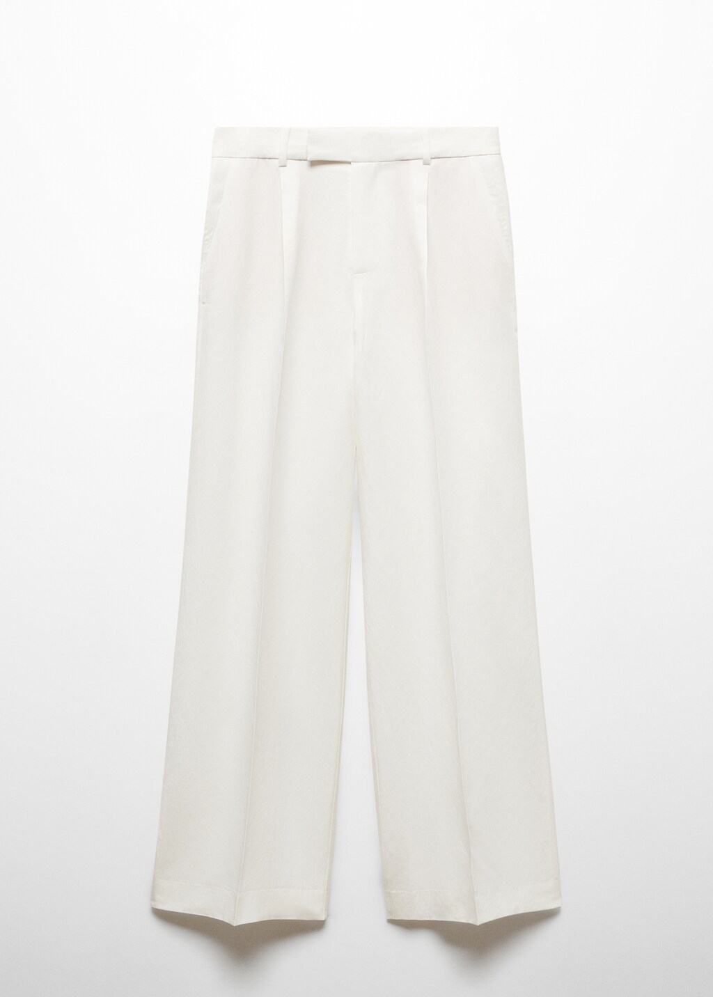 Pleated suit trousers - Women | MANGO OUTLET USA Pleated suit trousers - Women | MANGO OUTLET USA