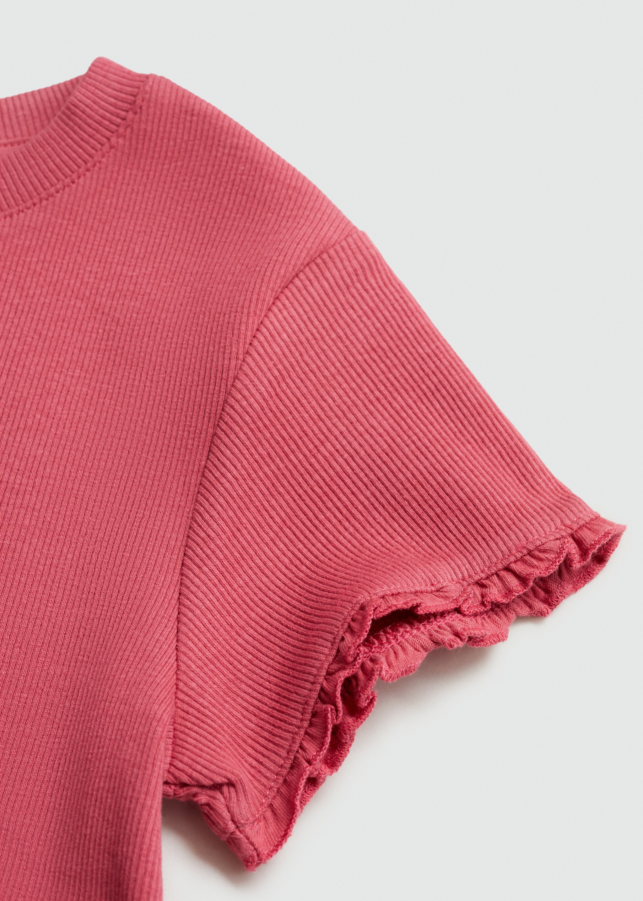 Geribd T-shirt met korte mouw - Detail van het artikel 8