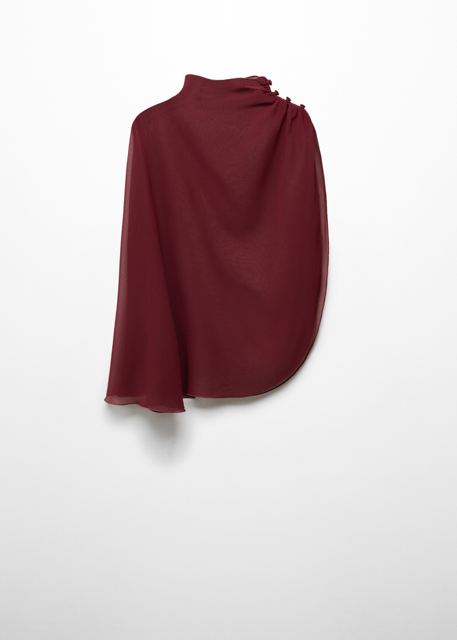 Flowing cape blouse - Article without model