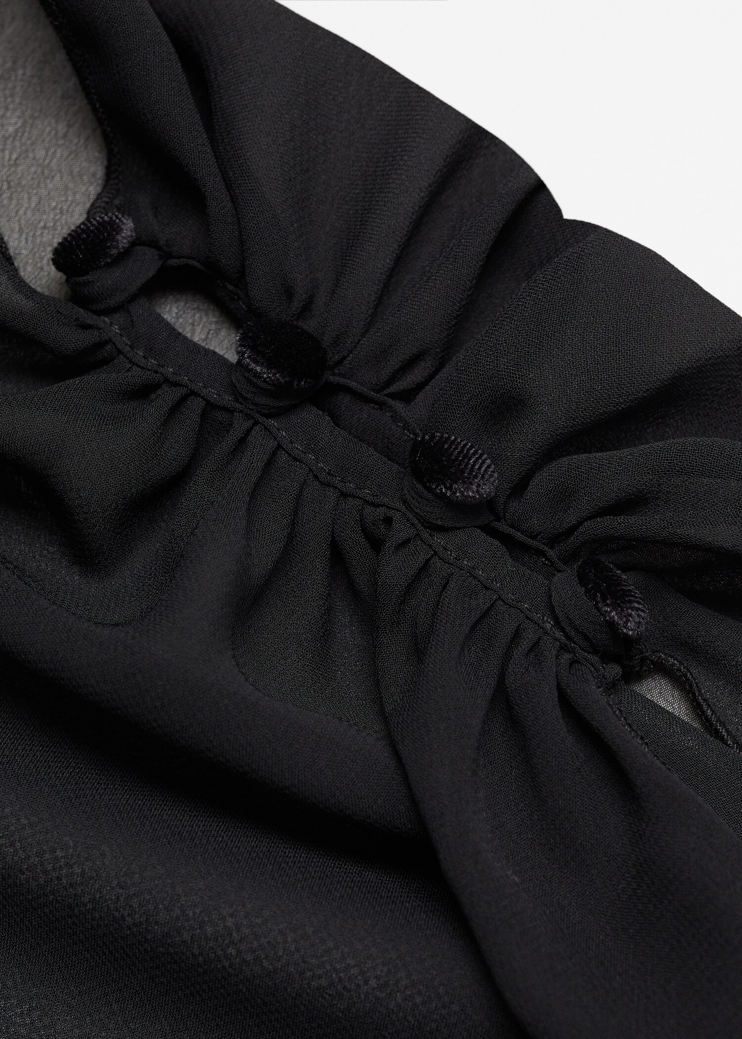 Fließende Bluse mit Cape-Effekt - Detail des Artikels 8