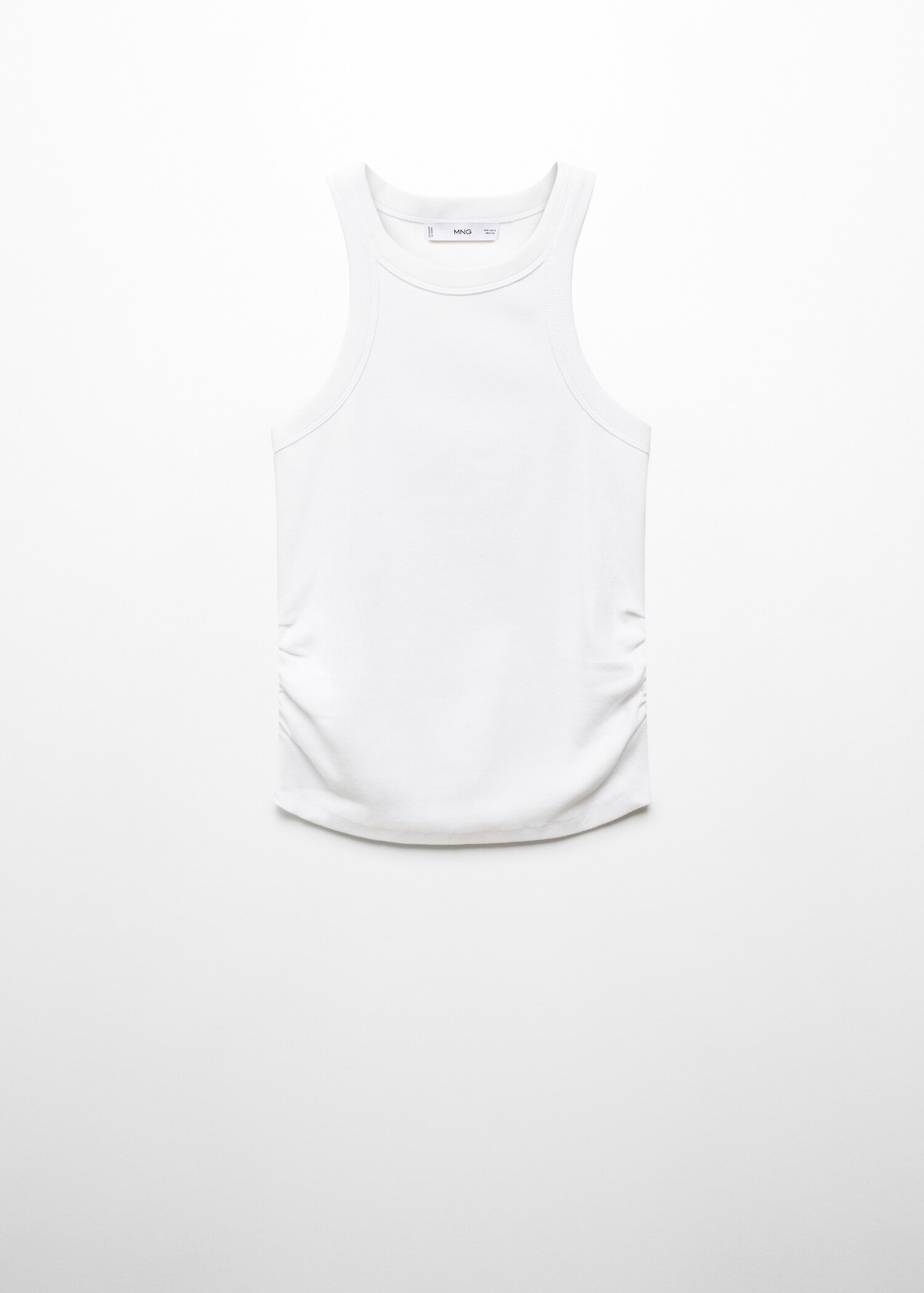 Ruched cotton top - Article without model