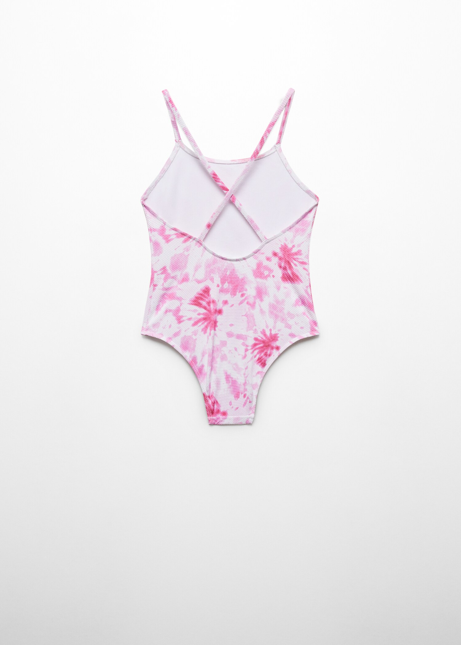 Tie-dye print swimsuit - Reverse of the article