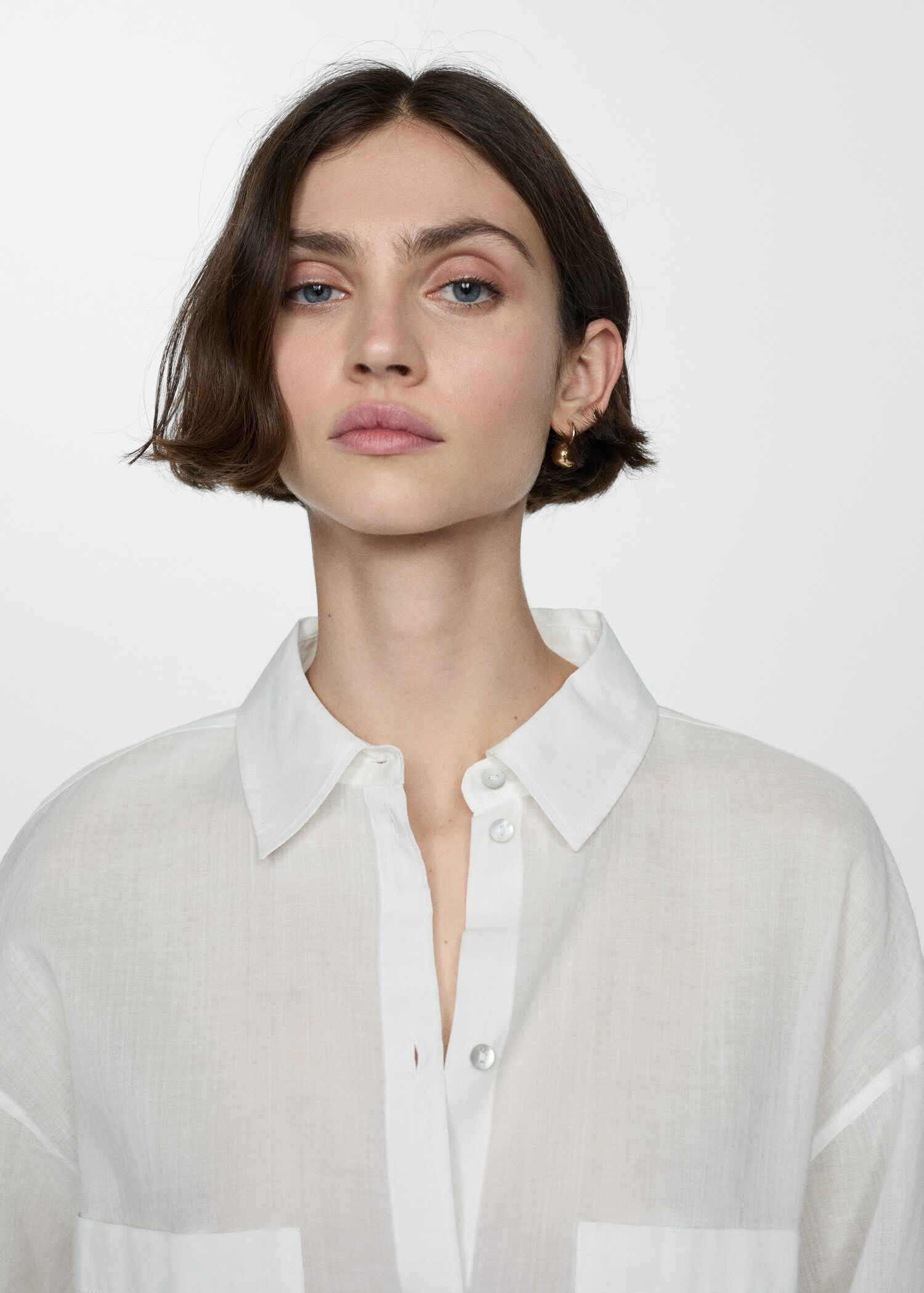 Camisa ramio bolsillos - Detalle del artículo 1