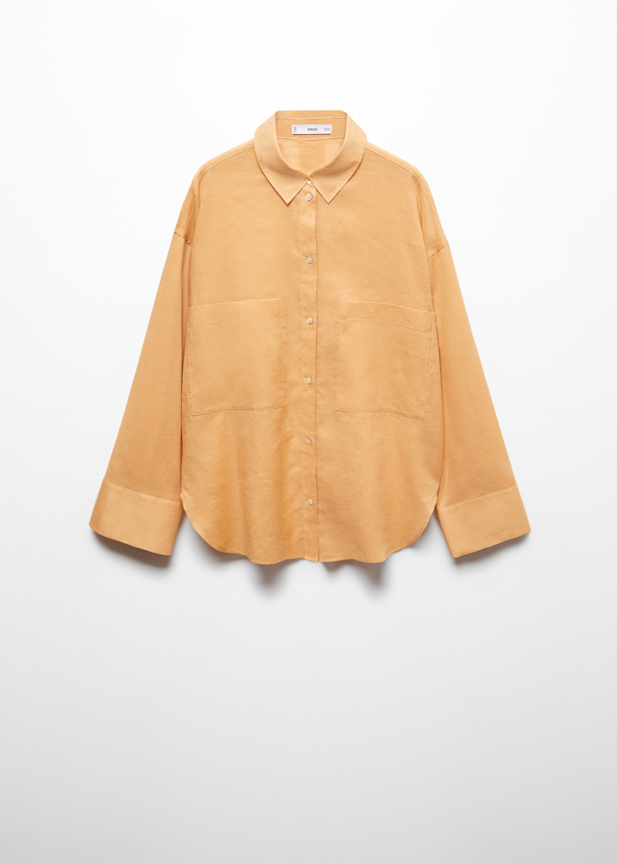 Ramie shirt with pockets - Article without model