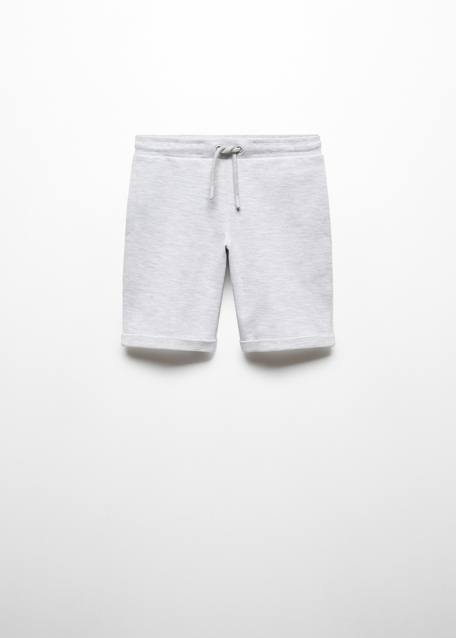 Cotton shorts with elastic waist - Article without model