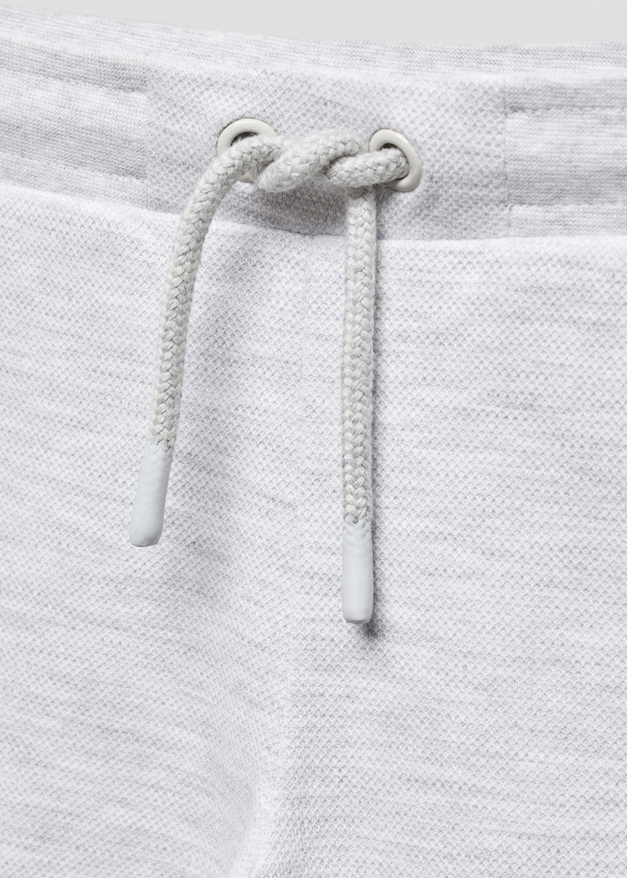 Cotton shorts with elastic waist - Details of the article 8