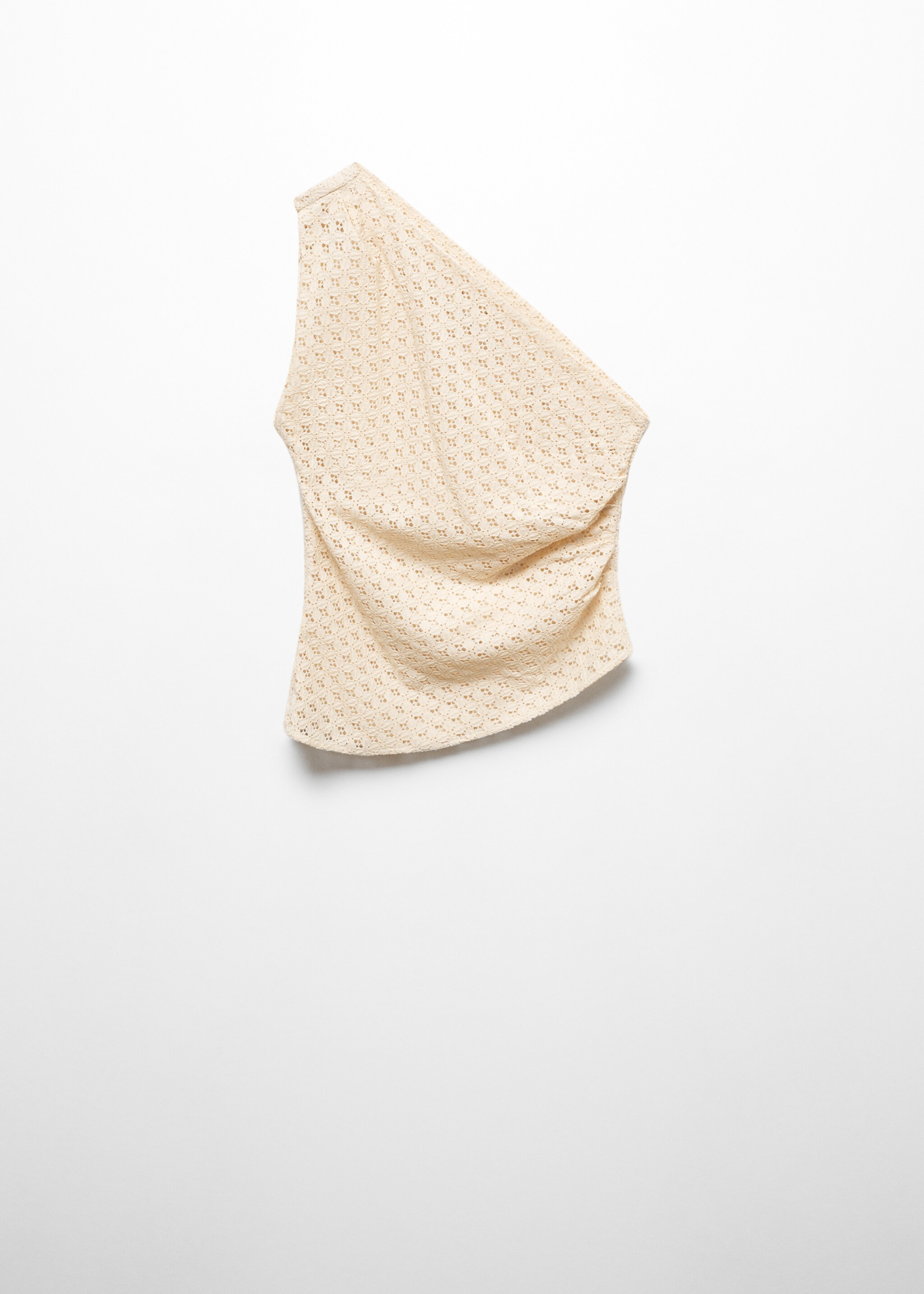 Asymmetrical openwork top - Article without model