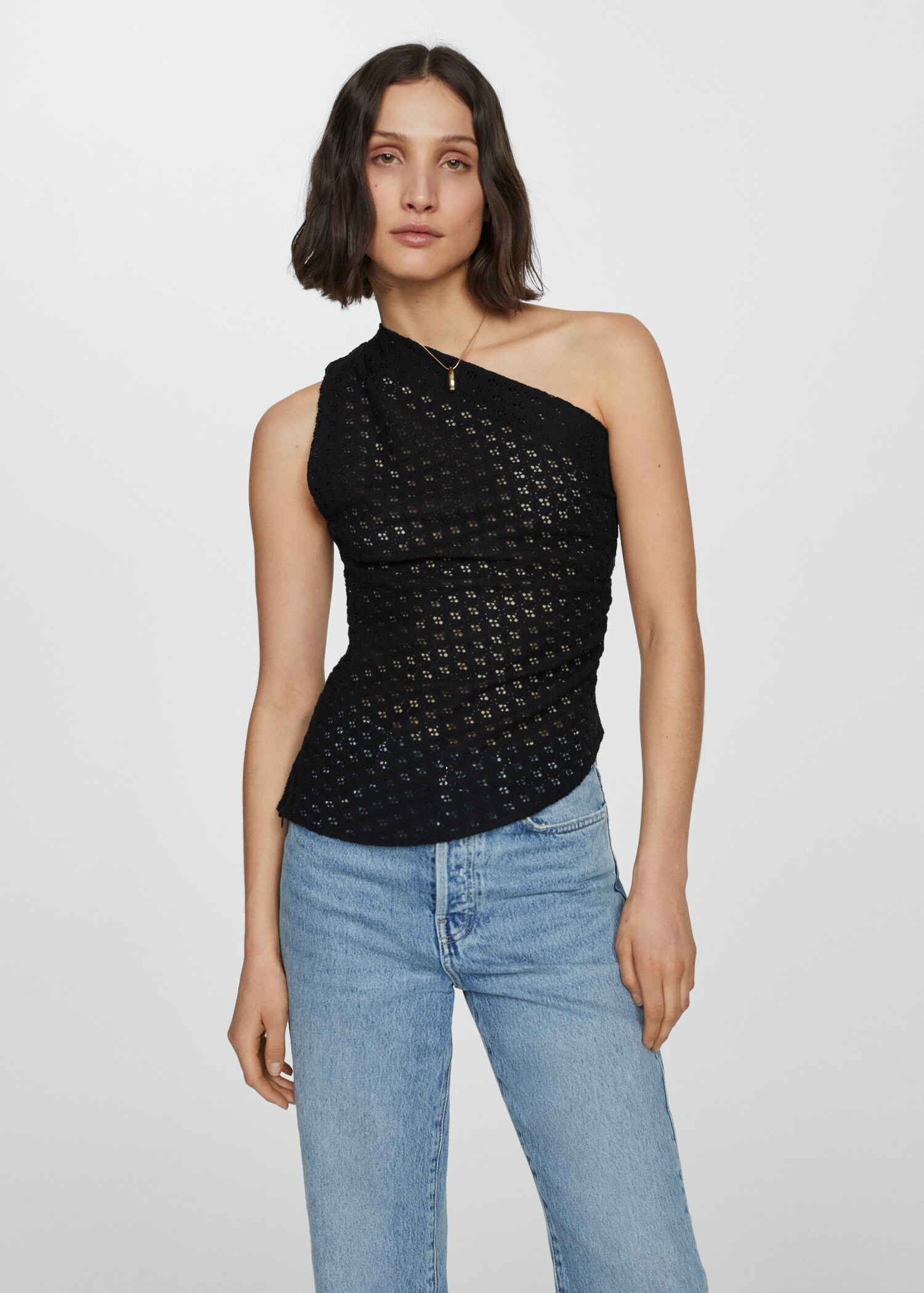 Asymmetrical openwork top - Medium plane