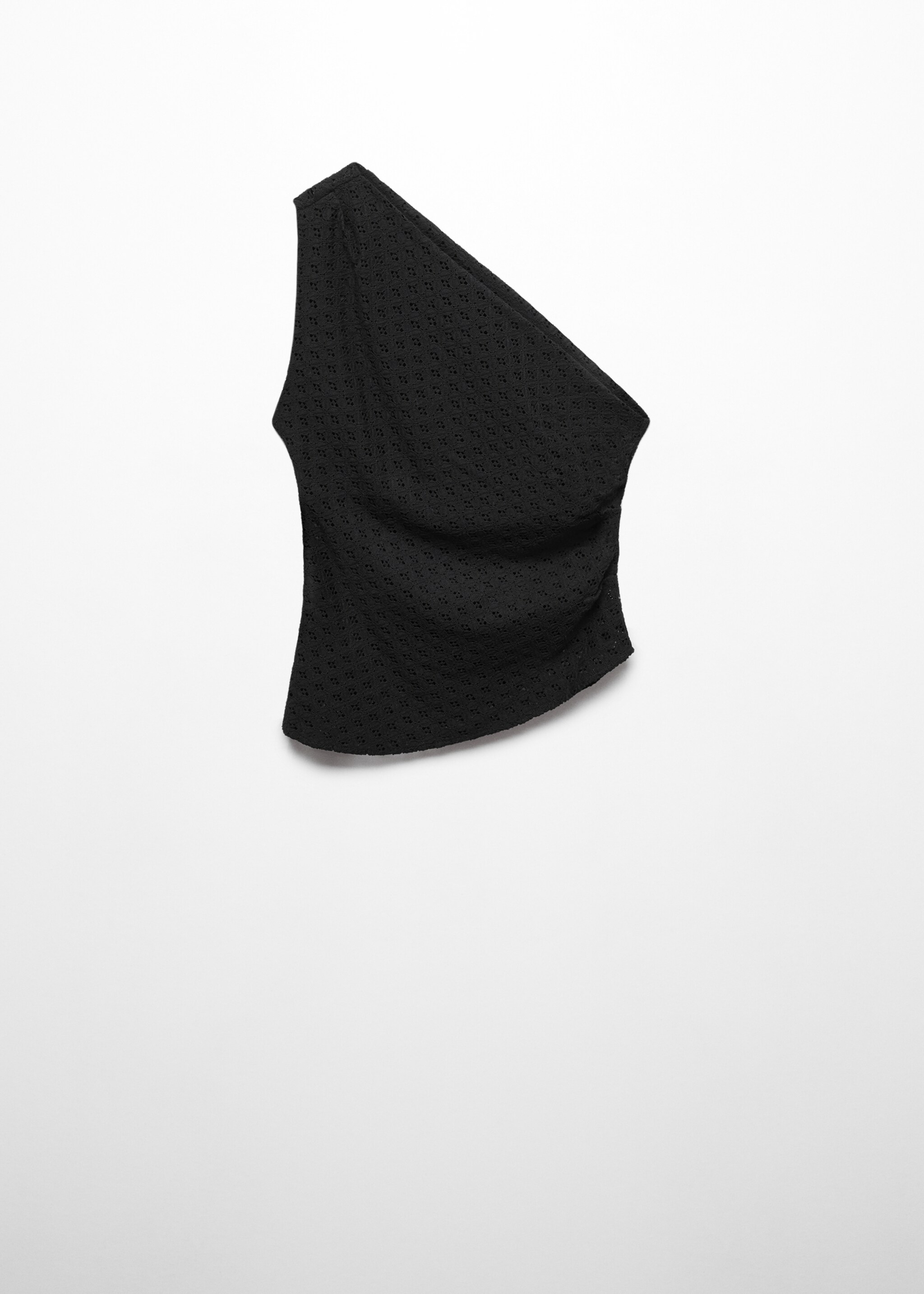Asymmetrical openwork top - Article without model