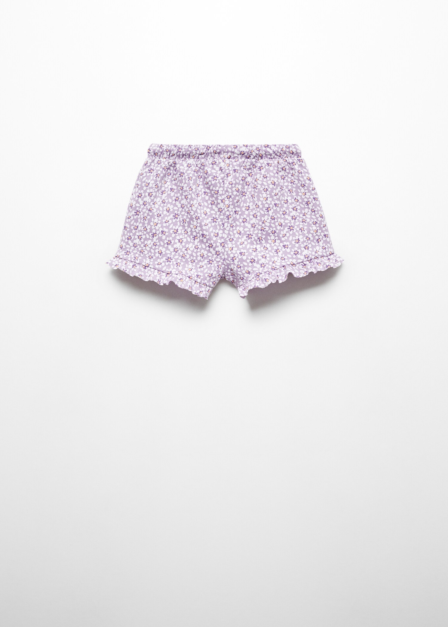 Shorts algodón flores - Reverso del artículo