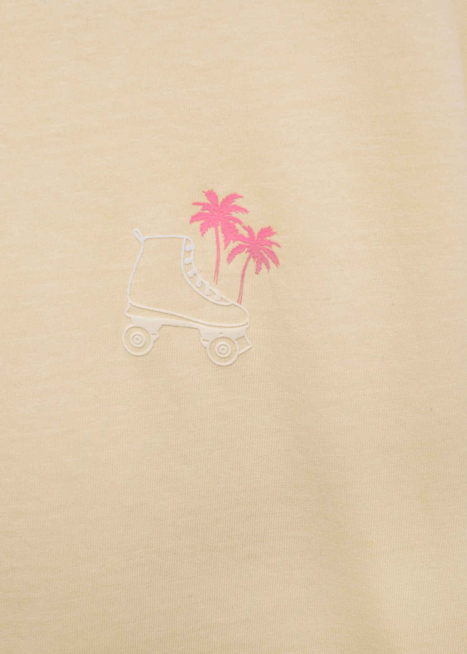Tryckt bomull-blandning t-shirt - Detaljer om artikeln 8