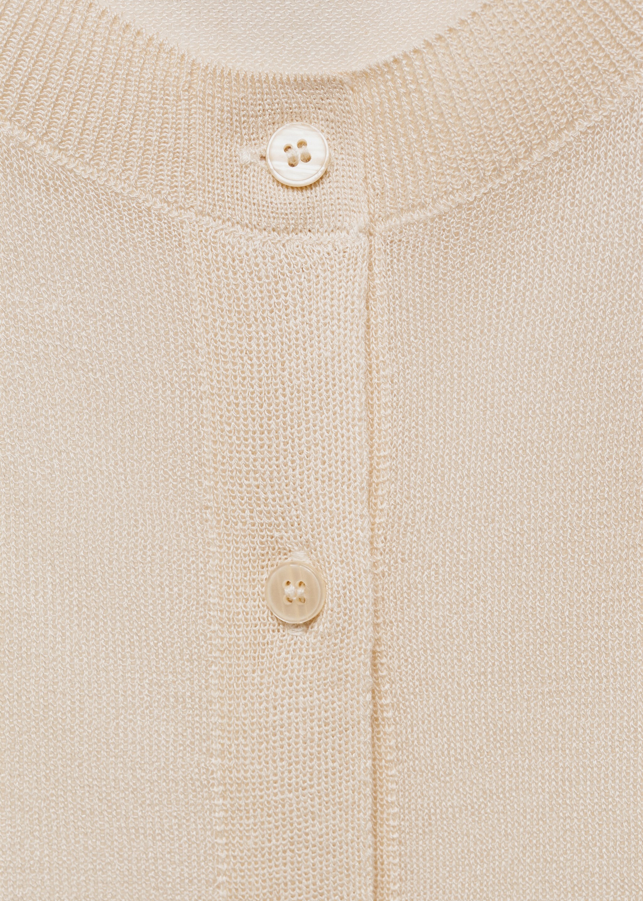 Semi-transparent knitted cardigan - Details of the article 8