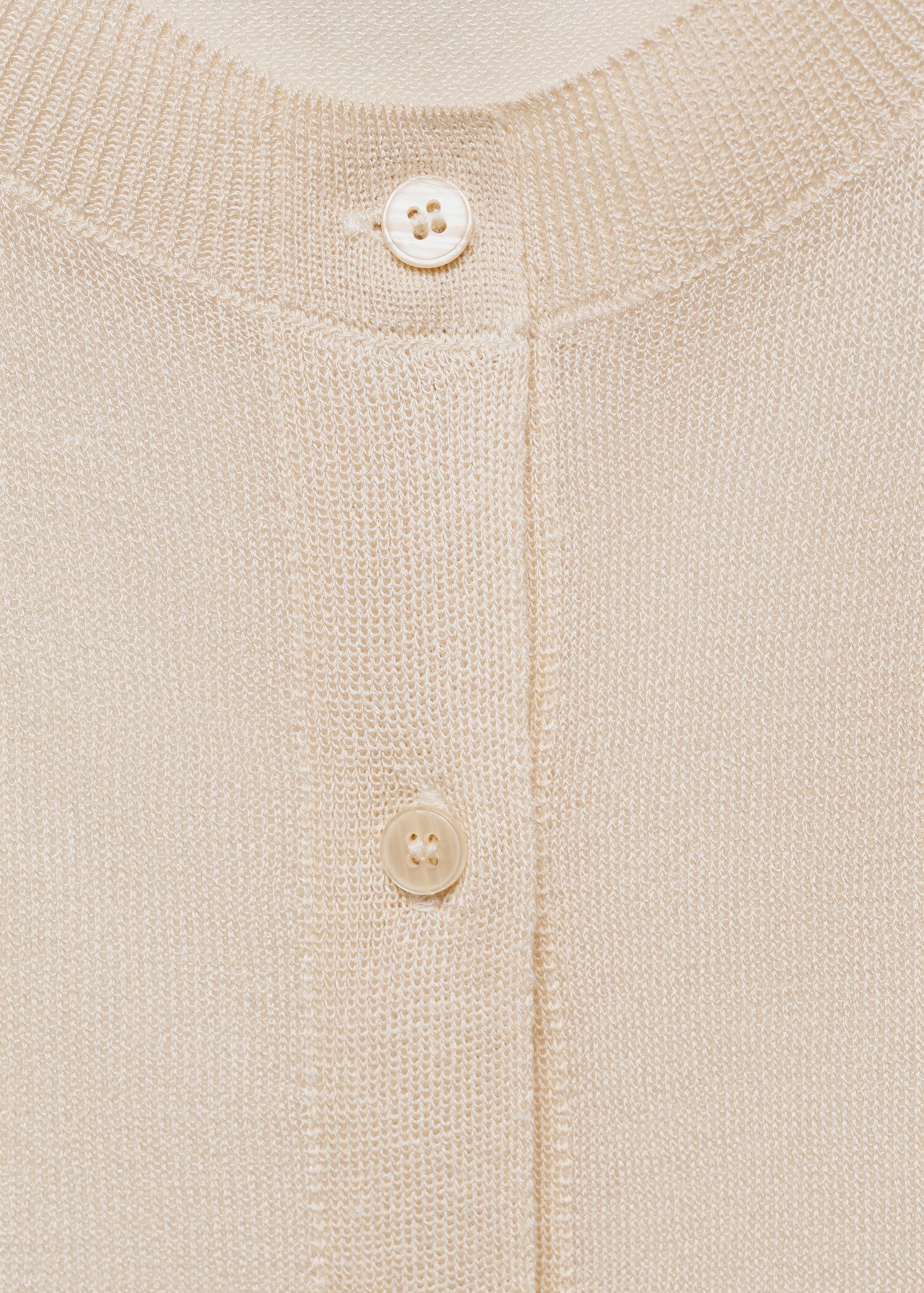 Semi-transparent knitted cardigan - Details of the article 8