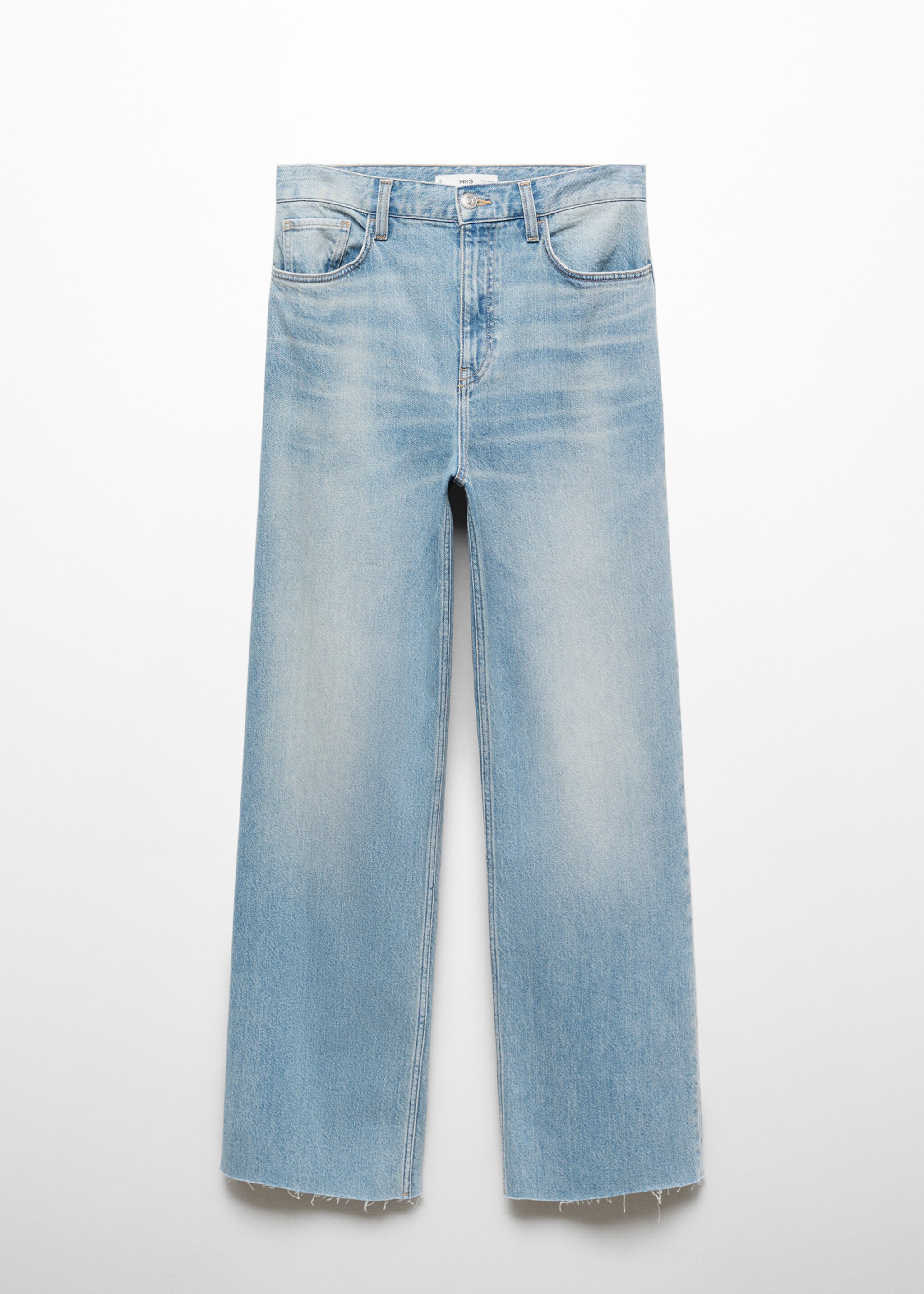 Raka jeans medium midja - Artikel utan modell