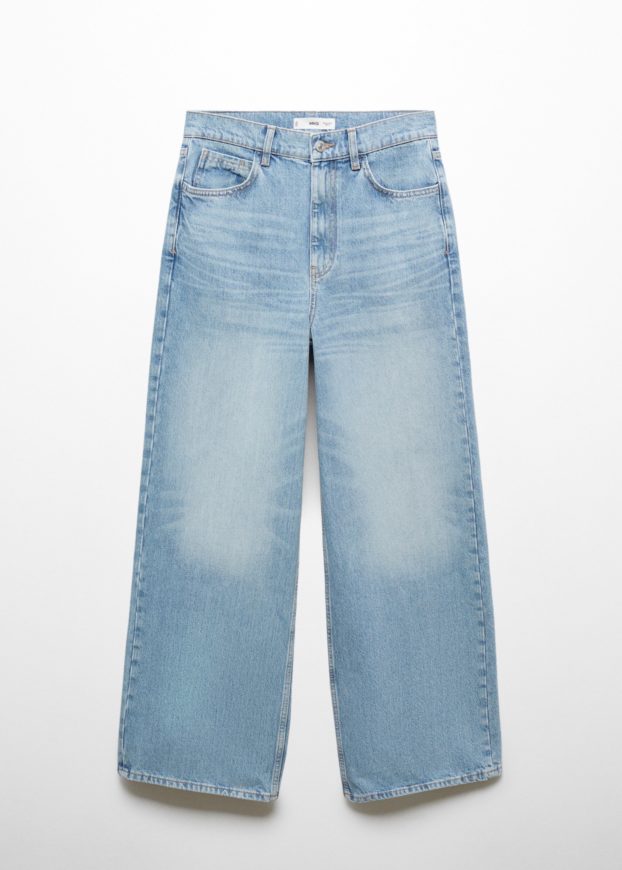 Low-rise loose-fit wide leg jeans - Article without model