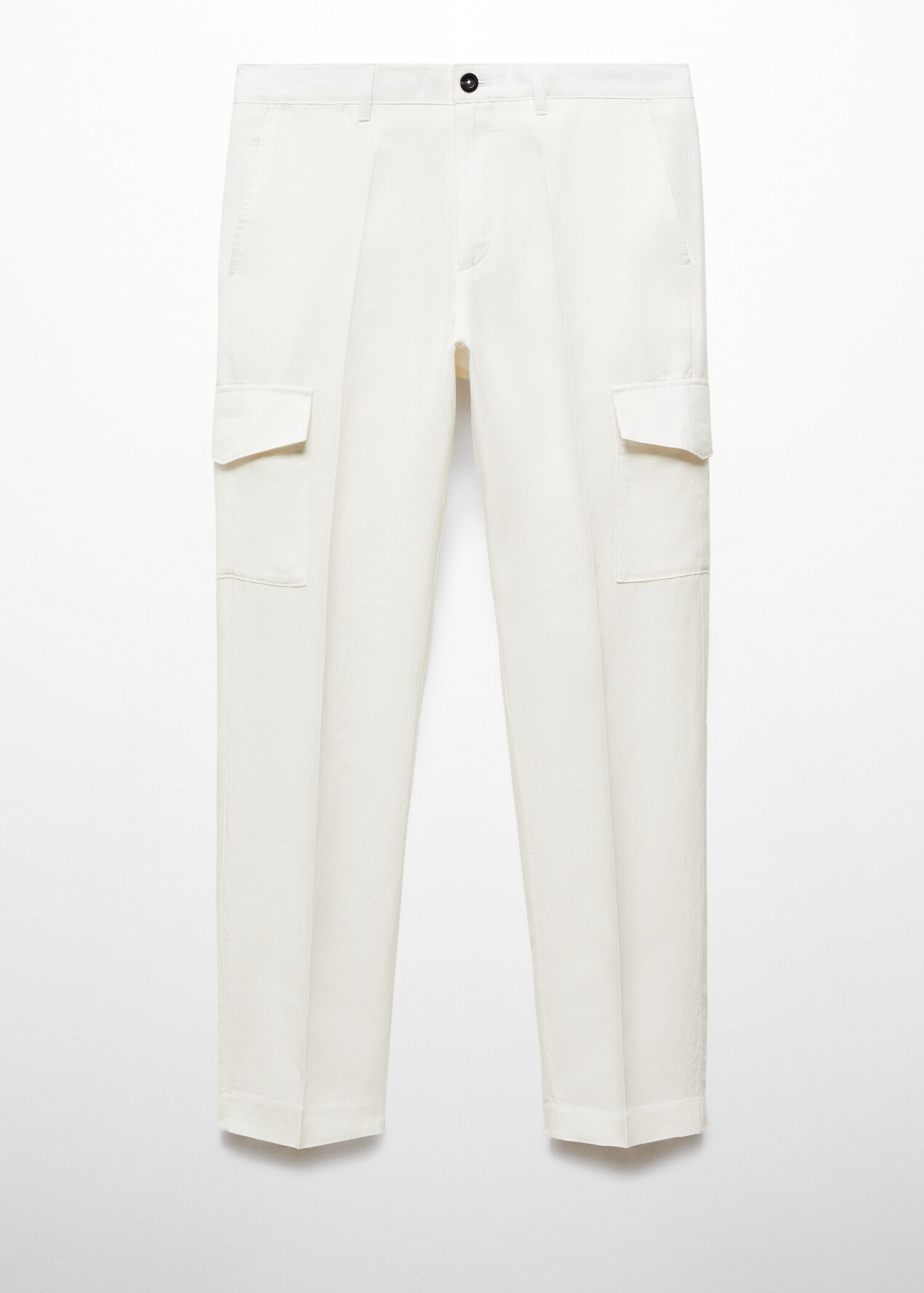 Pantalón cargo mezcla lino - Artículo sin modelo