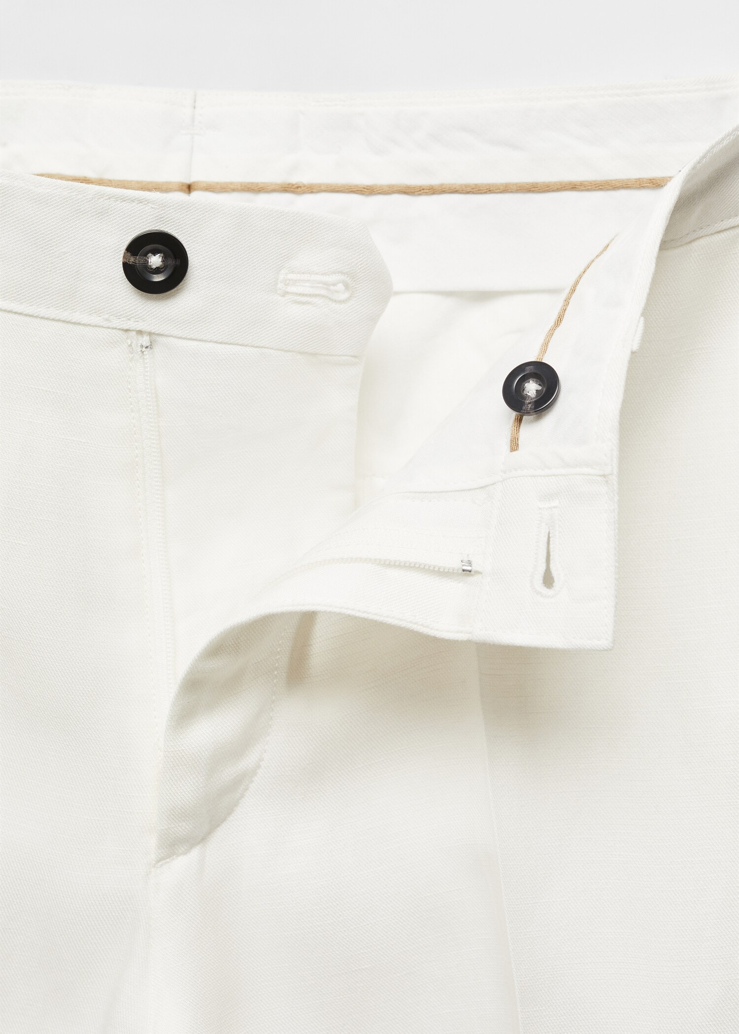 Pantalón cargo mezcla lino - Detalle del artículo 8