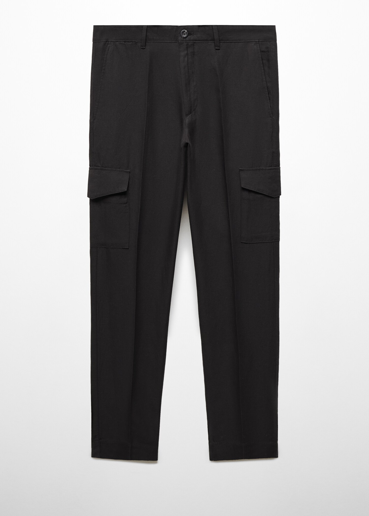 Pantalón cargo mezcla lino - Artículo sin modelo