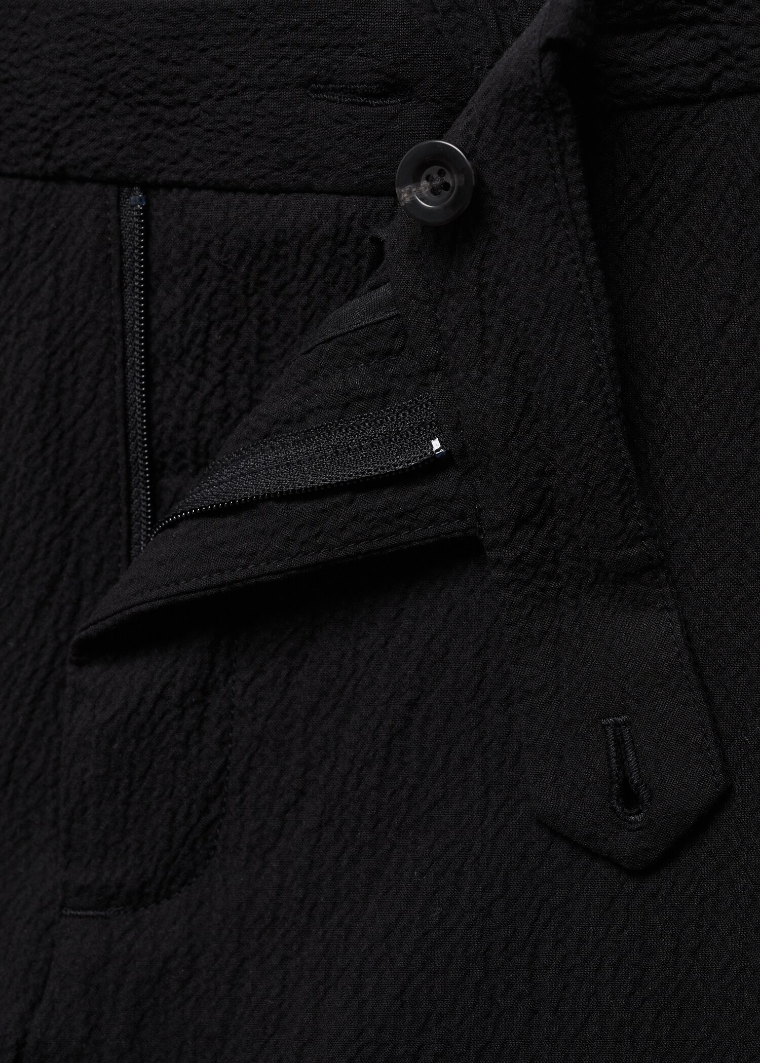Pantalón algodón seersucker - Detalle del artículo 8